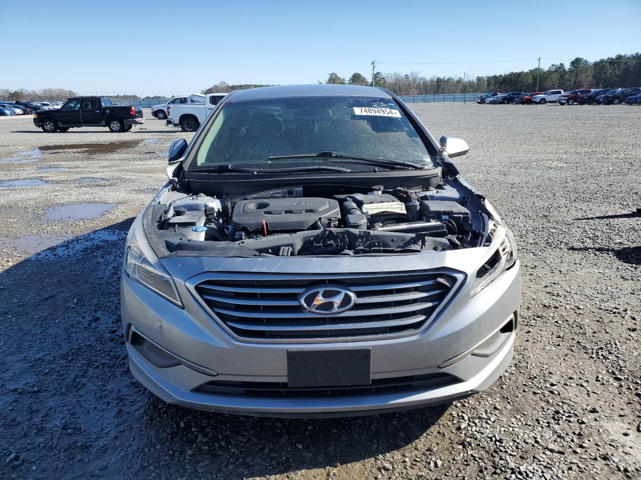 2016 Hyundai Sonata VIN 5NPE24AF9GH334003 Copart auction photo, front end damage thumbnail 5
