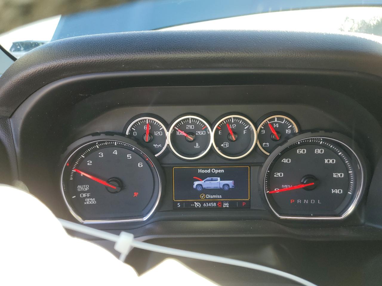 2020 Chevrolet Silverado VIN 3GCUYDED0LG244017 Copart auction photo, front end damage thumbnail 9