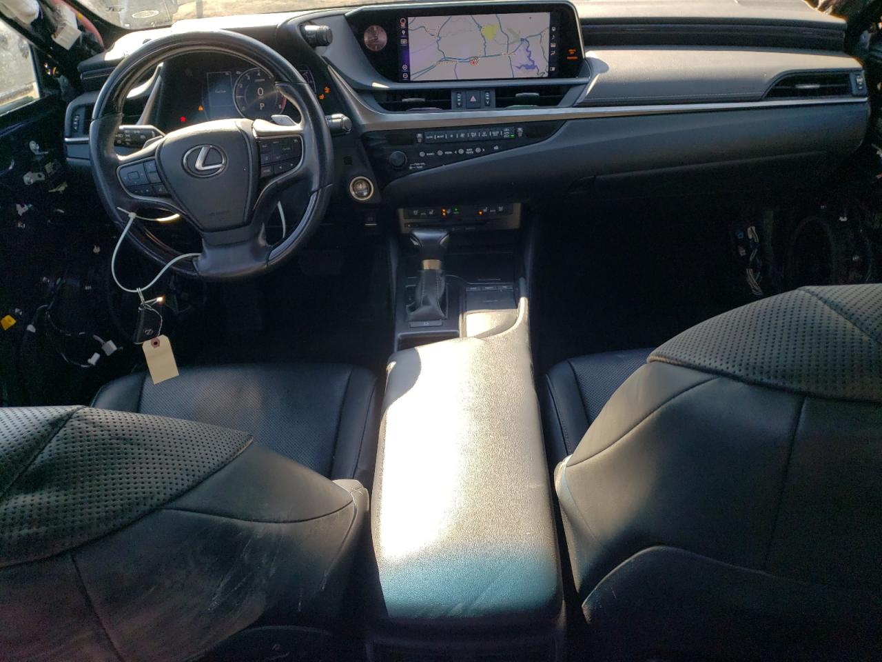 2019 Lexus ES VIN 58ABZ1B18KU009734 Copart auction photo, rear end / side damage thumbnail 8