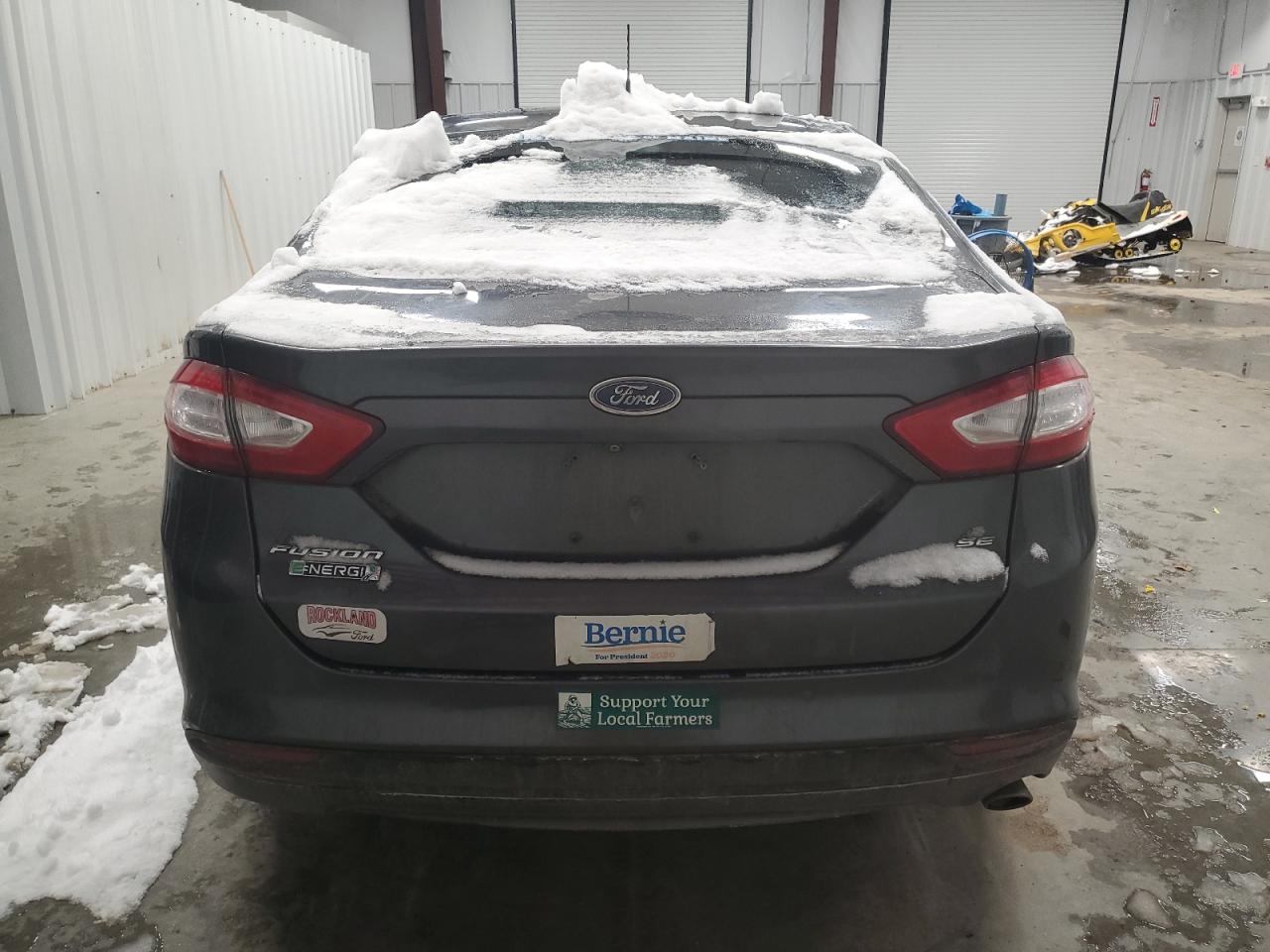 2015 Ford Fusion VIN 3FA6P0PU0FR241019 Copart auction photo, front end damage thumbnail 6