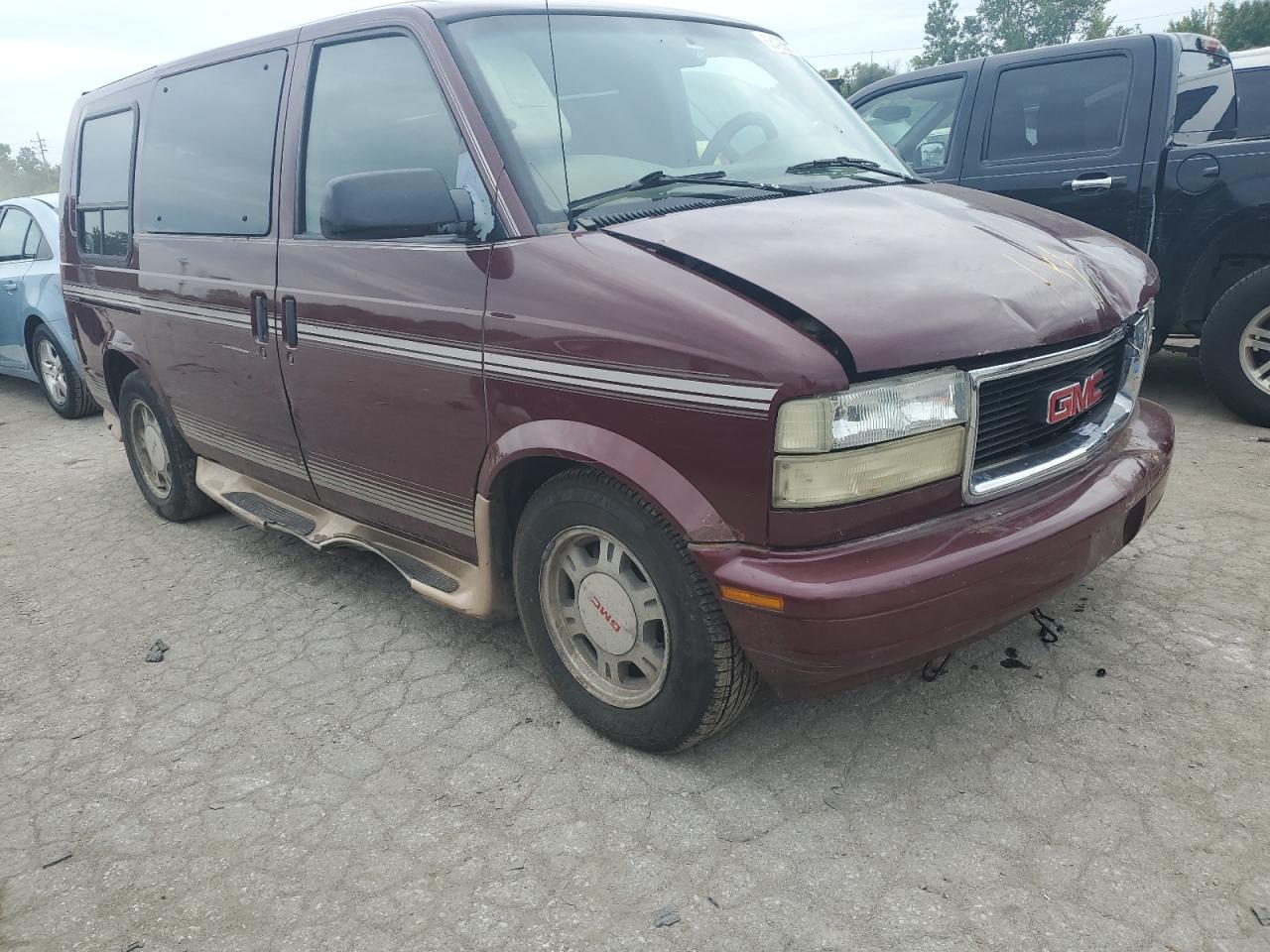 2003 GMC Safari VIN 1GDEL19XX3B510573 Copart auction photo, rear end damage thumbnail 4