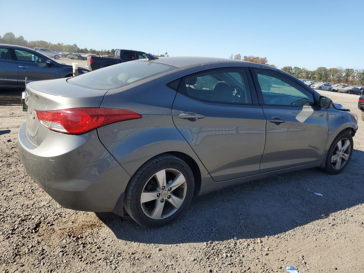 2013 Hyundai Elantra VIN 5NPDH4AEXDH418442 Copart auction photo, front end / minor dent/scratches damage thumbnail 3