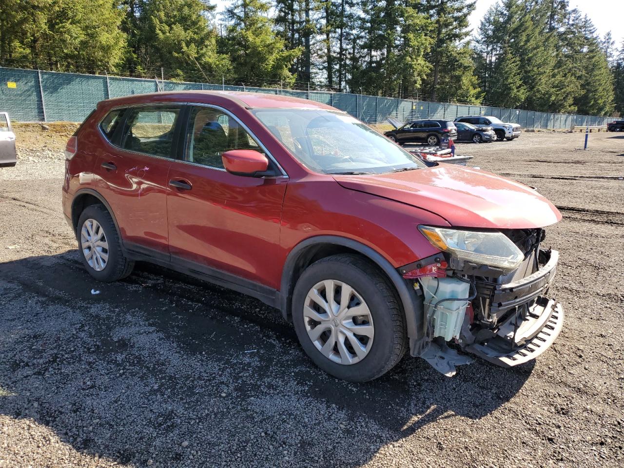 2016 Nissan Rogue VIN JN8AT2MV7GW137896 Copart auction photo, front end / minor dent/scratches damage thumbnail 4
