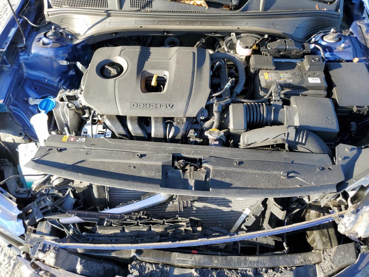 2021 KIA Forte VIN 3KPF24AD6ME336276 Copart auction photo, front end damage thumbnail 12