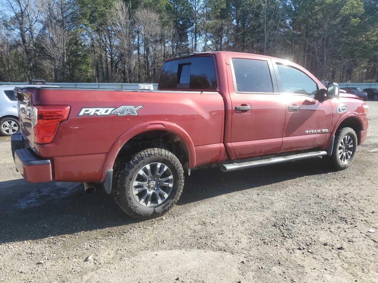 2017 Nissan Titan VIN 1N6BA1F47HN563998 Copart auction photo, front end damage thumbnail 3