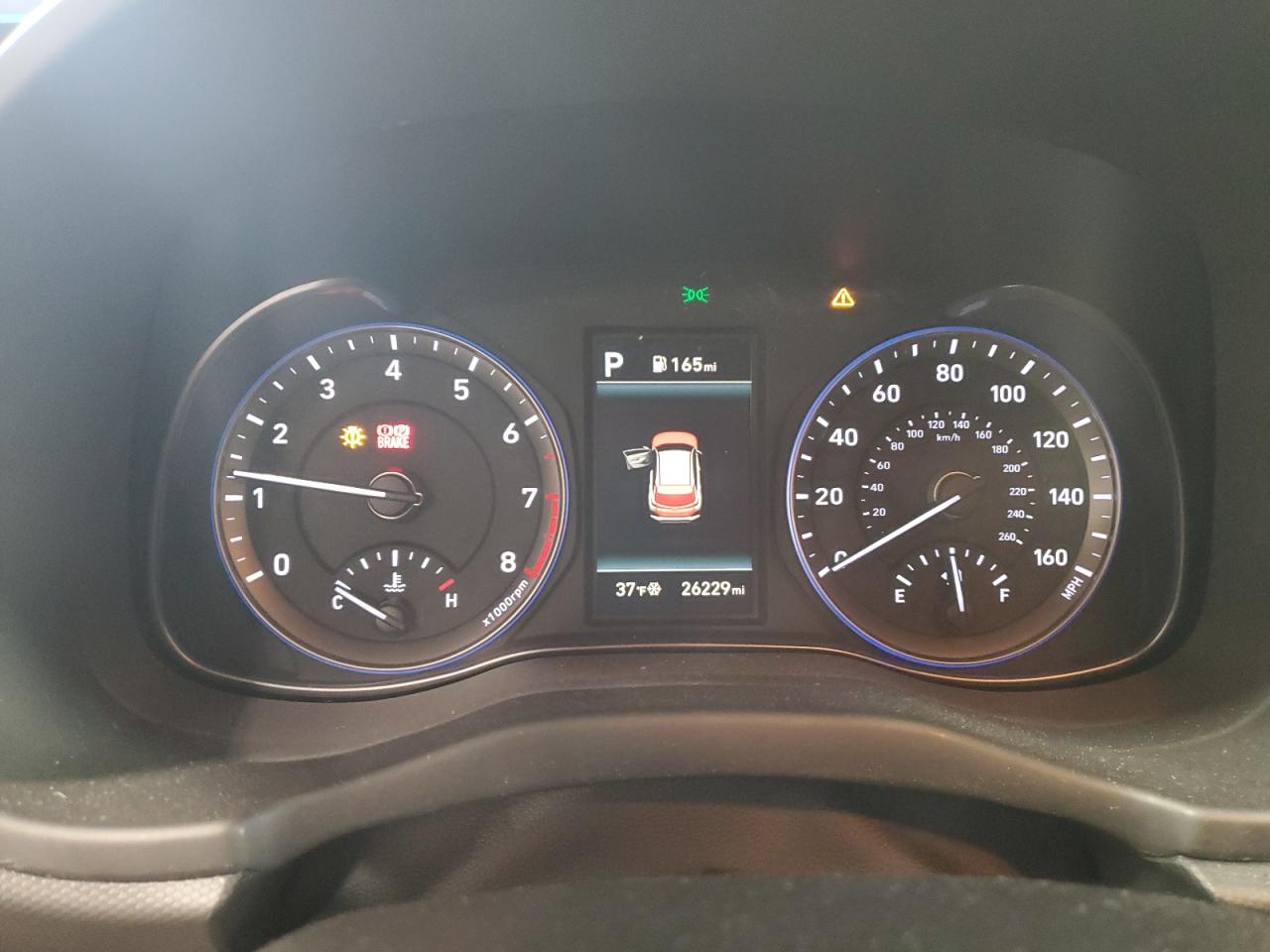 2021 Hyundai Kona VIN KM8K2CAA2MU741241 Copart auction photo, rear end damage thumbnail 9