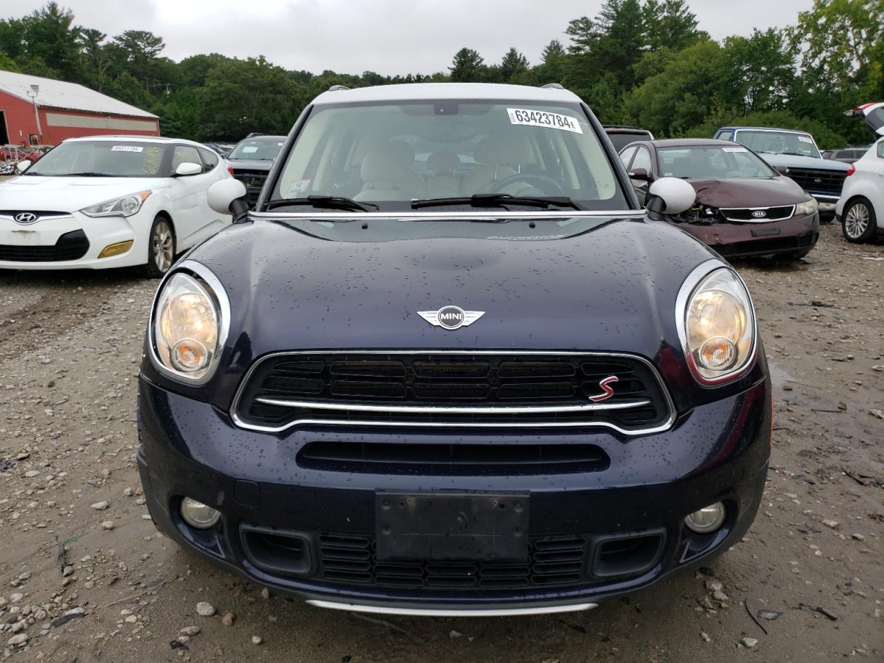 2016 MINI Cooper VIN WMWZC5C54GWU01106 Copart auction photo, all over damage thumbnail 5
