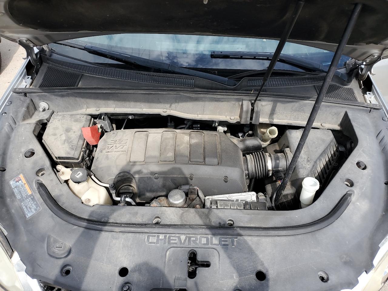 2011 Chevrolet Traverse VIN 1GNKRJED5BJ283385 Copart auction photo, all over damage thumbnail 13