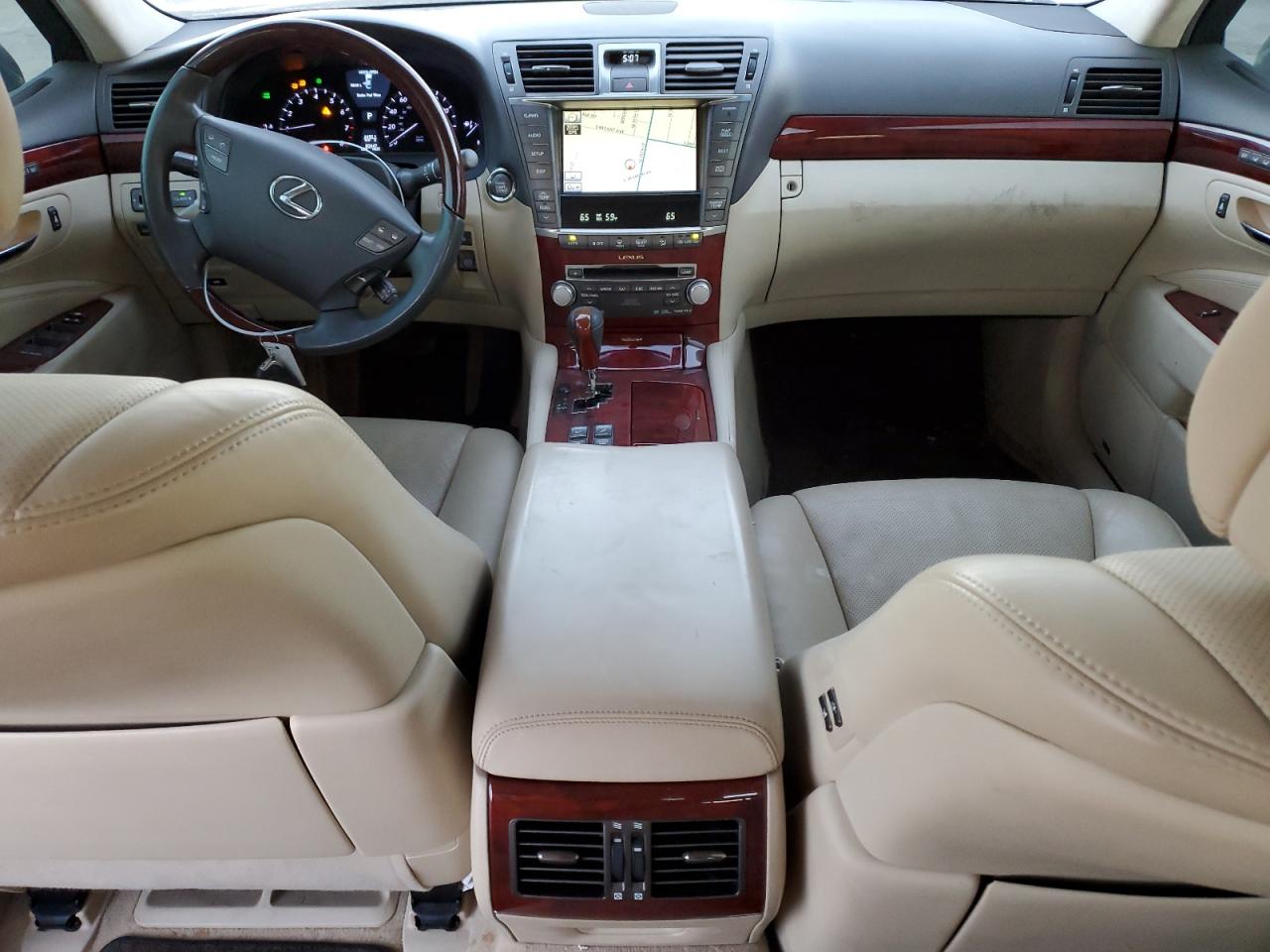 2010 Lexus LS VIN JTHGL5EF9A5040354 Copart auction photo, front end damage thumbnail 8