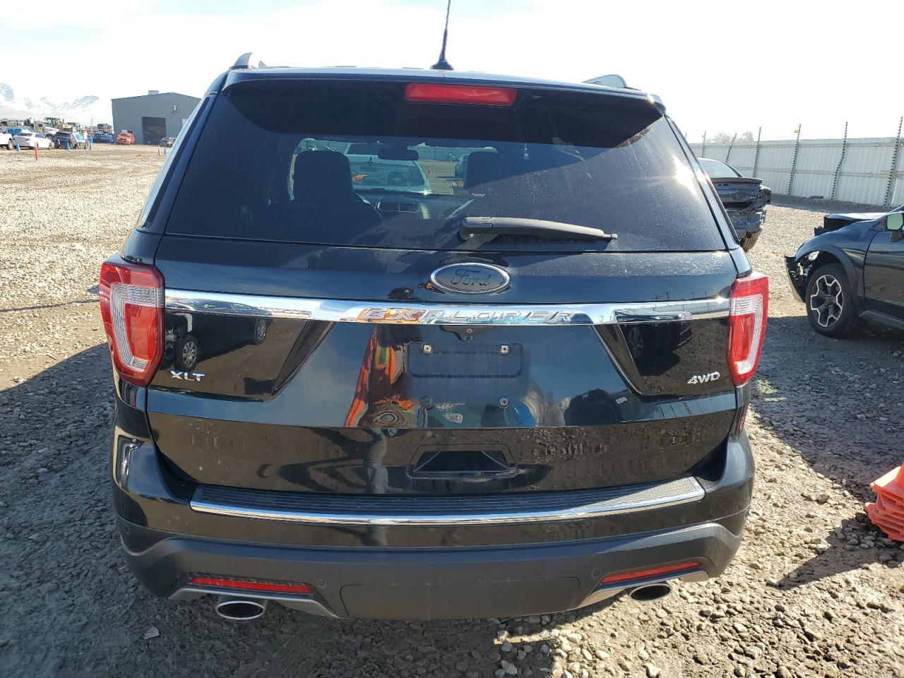 2018 Ford Explorer VIN 1FM5K8D88JGB90486 Copart auction photo, front end damage thumbnail 6