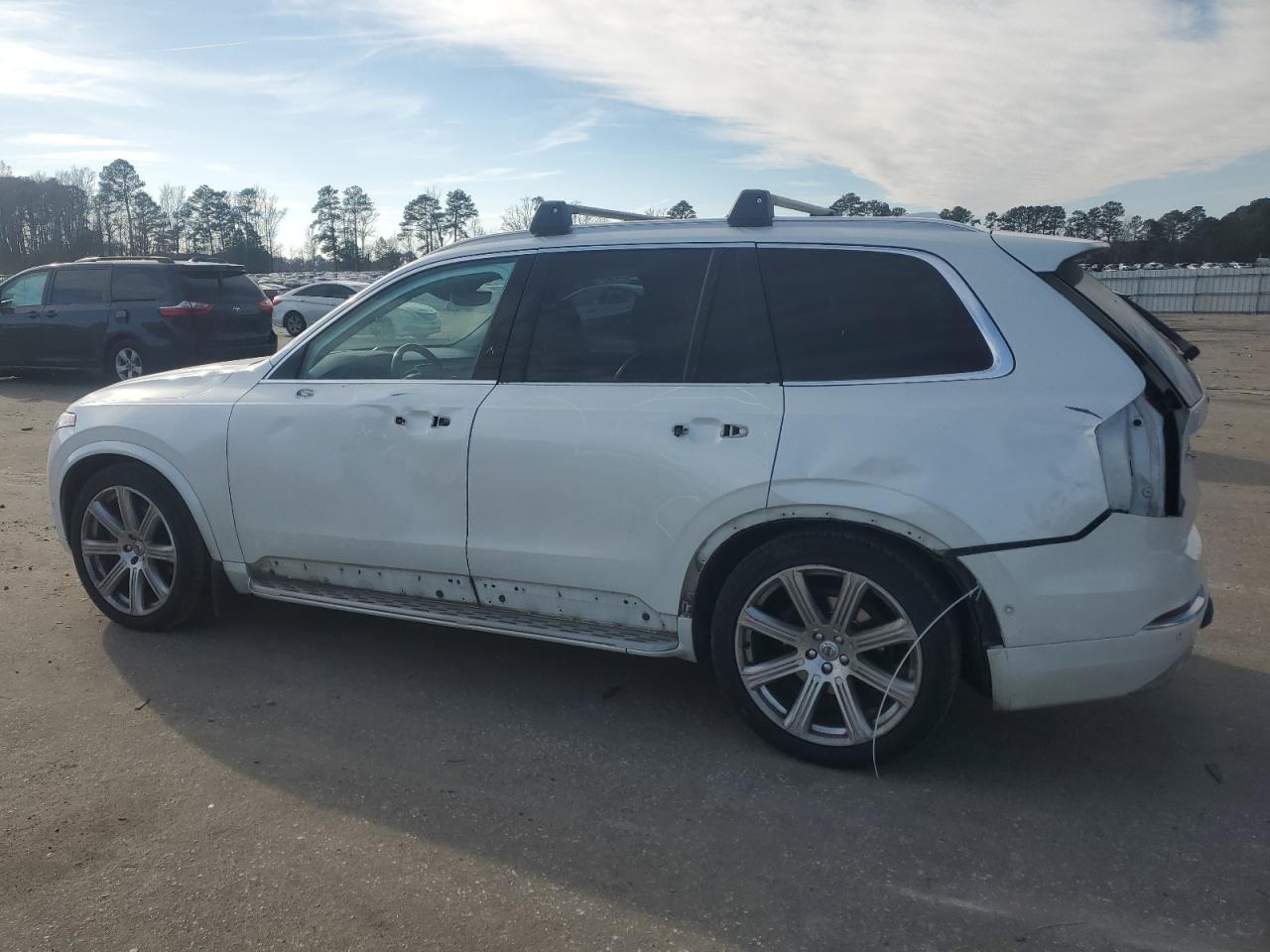 2018 Volvo XC90 VIN YV4A22PL0J1321412 Copart auction photo, side damage thumbnail 2