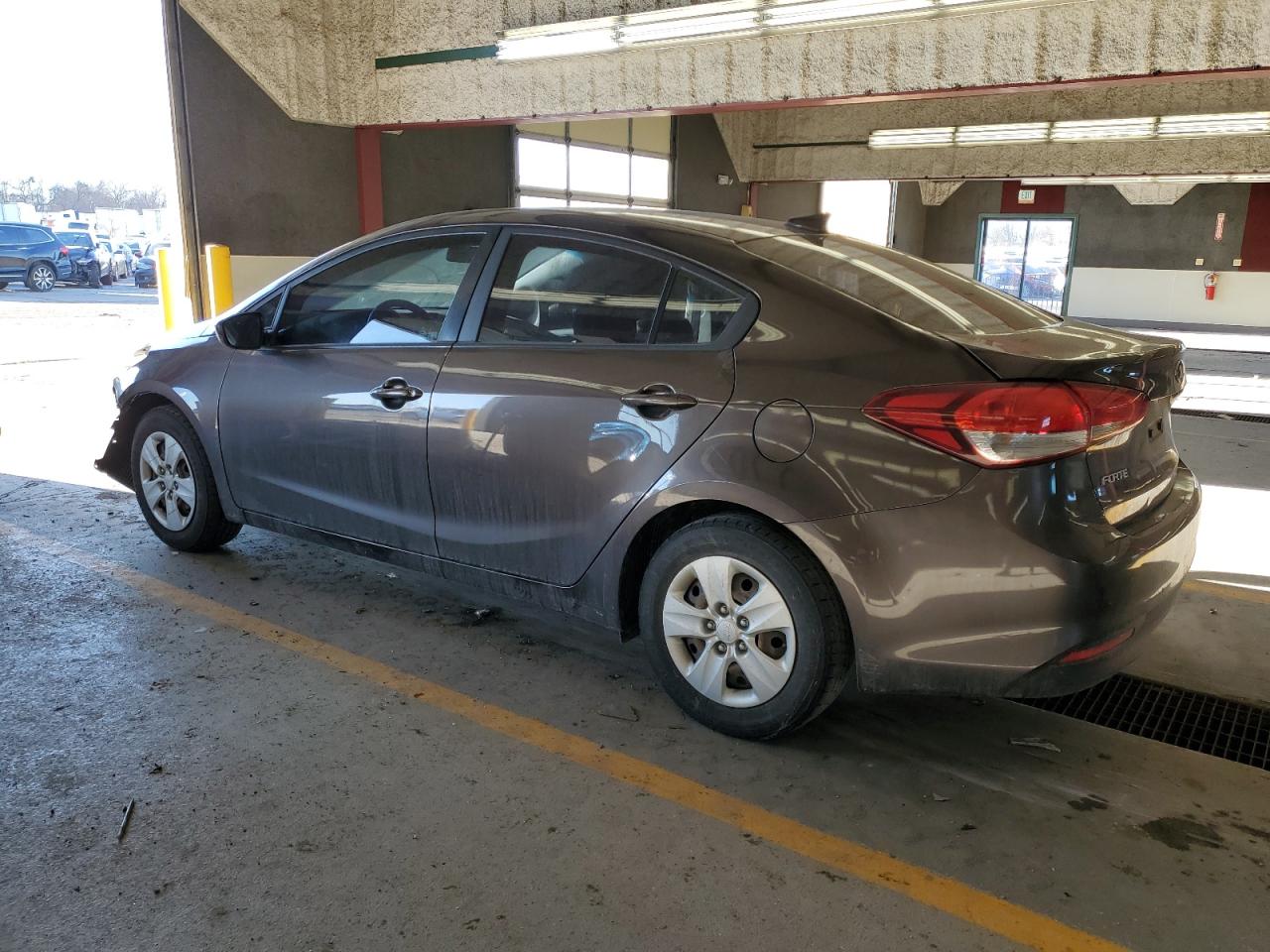 2018 KIA Forte VIN 3KPFL4A78JE176825 Copart auction photo, front end / minor dent/scratches damage thumbnail 2