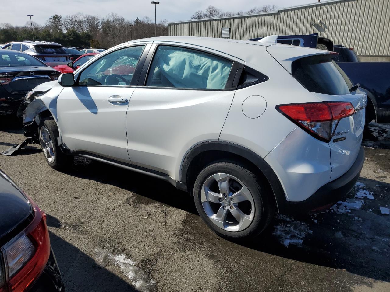 2020 Honda HR-V VIN 3CZRU6H30LM714705 Copart auction photo, rollover / all over damage thumbnail 2