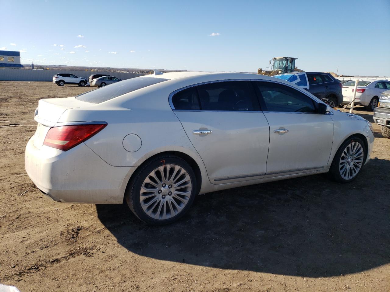 2014 Buick LaCrosse VIN 1G4GF5G34EF184708 Copart auction photo, all over / hail damage thumbnail 3