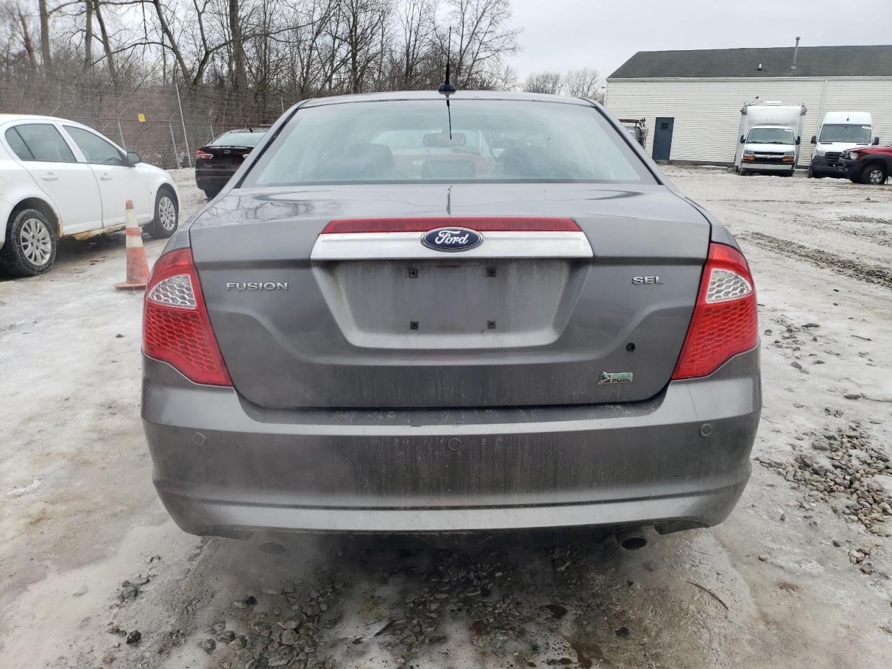 2010 Ford Fusion VIN 3FAHP0JG7AR171829 Copart auction photo, front end / side damage thumbnail 6