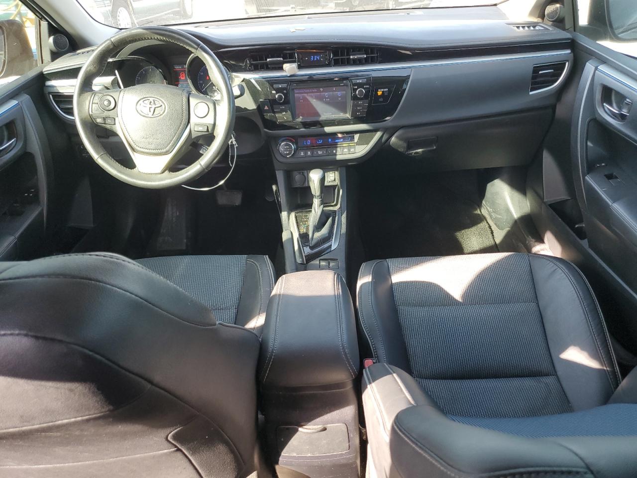 2014 Toyota Corolla VIN 2T1BURHE2EC136385 Copart auction photo, rear end / side damage thumbnail 8