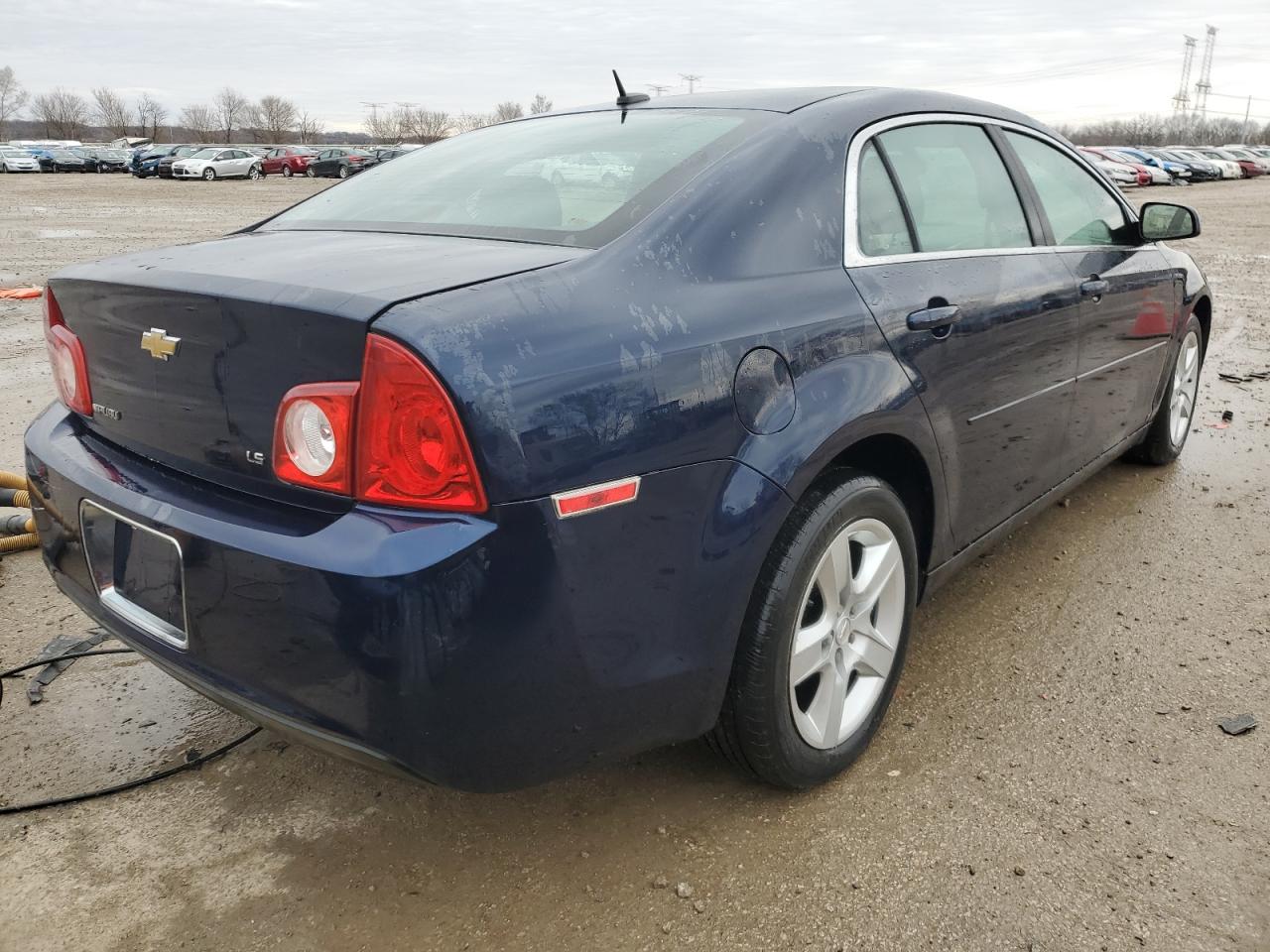 2009 Chevrolet Malibu VIN 1G1ZG57B69F120265 Copart auction photo, side damage thumbnail 3