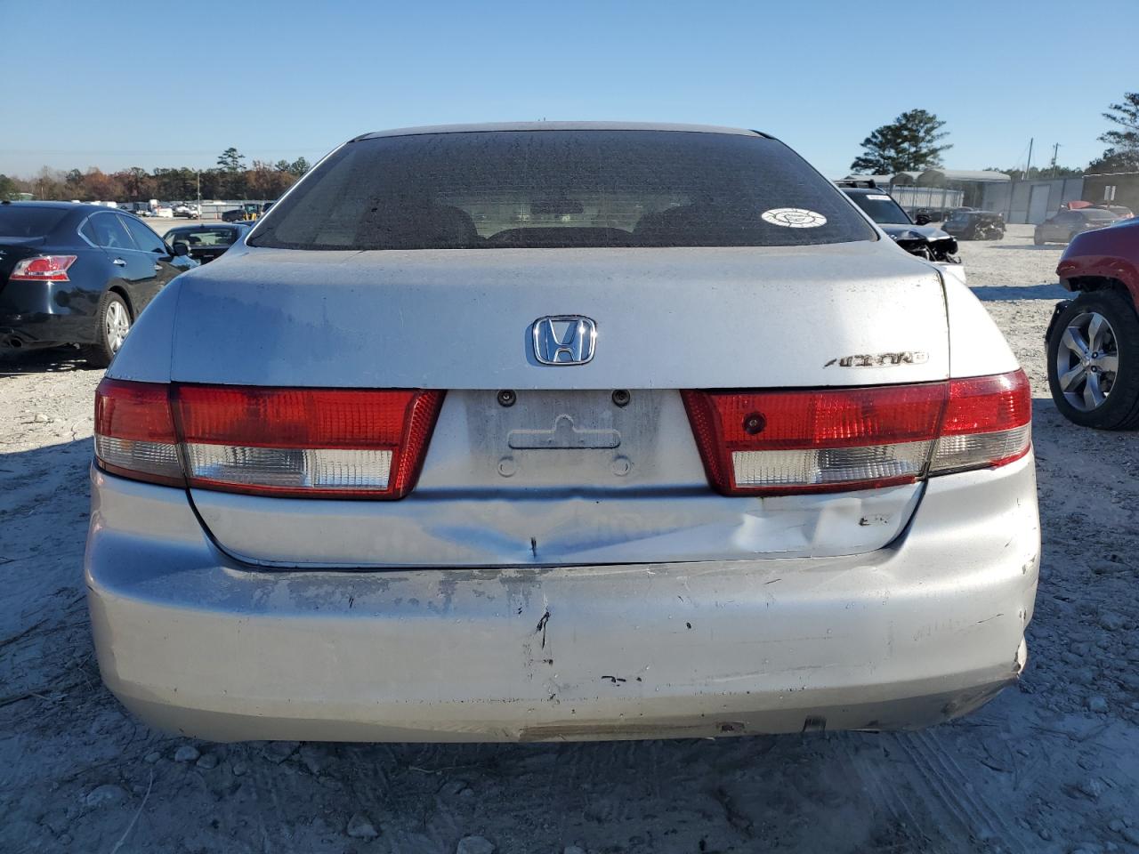 2003 Honda Accord VIN 1HGCM56643A113279 Copart auction photo, rear end damage thumbnail 6