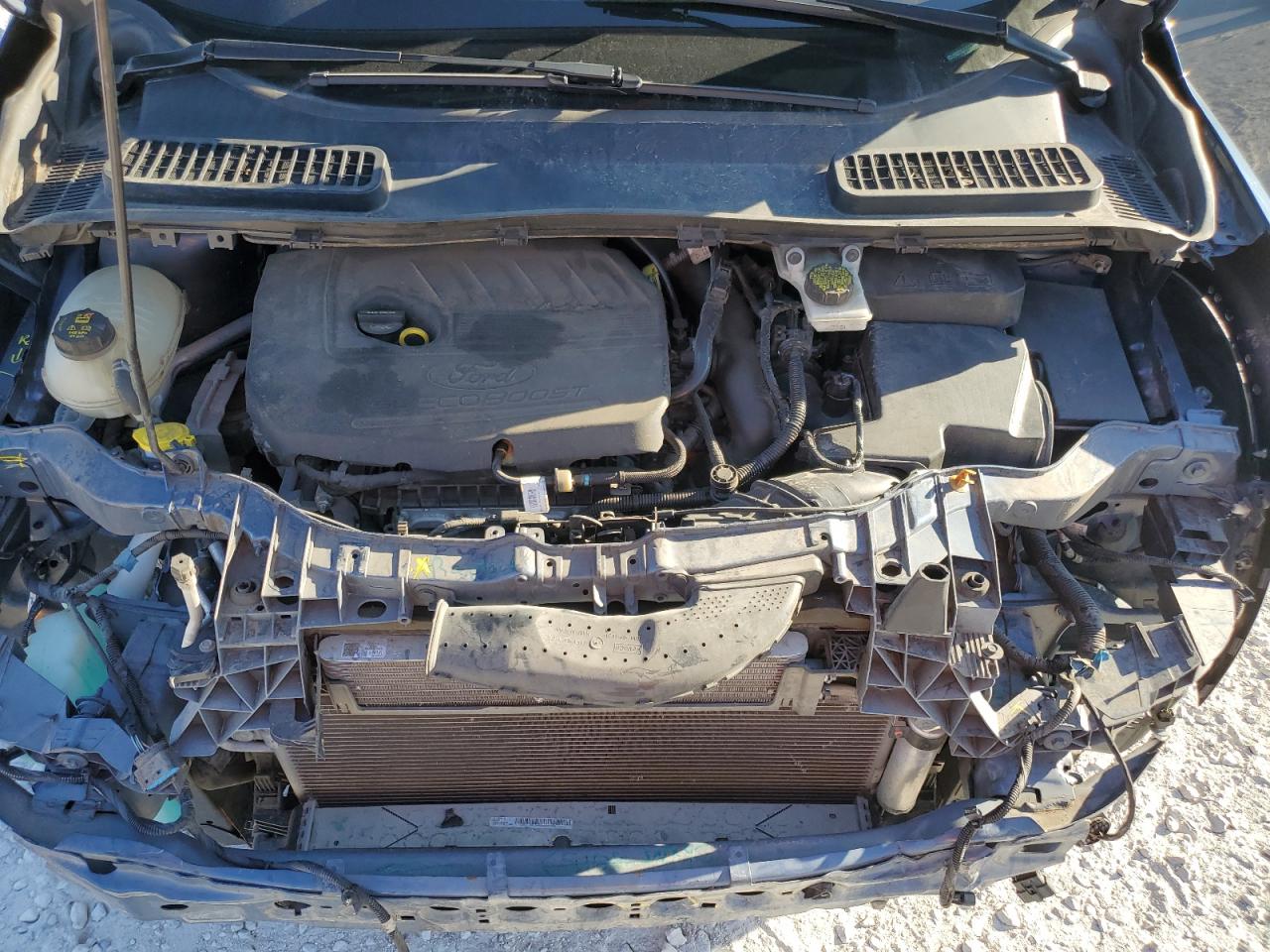 2018 Ford Escape VIN 1FMCU9GDXJUC03062 Copart auction photo, front end damage thumbnail 13
