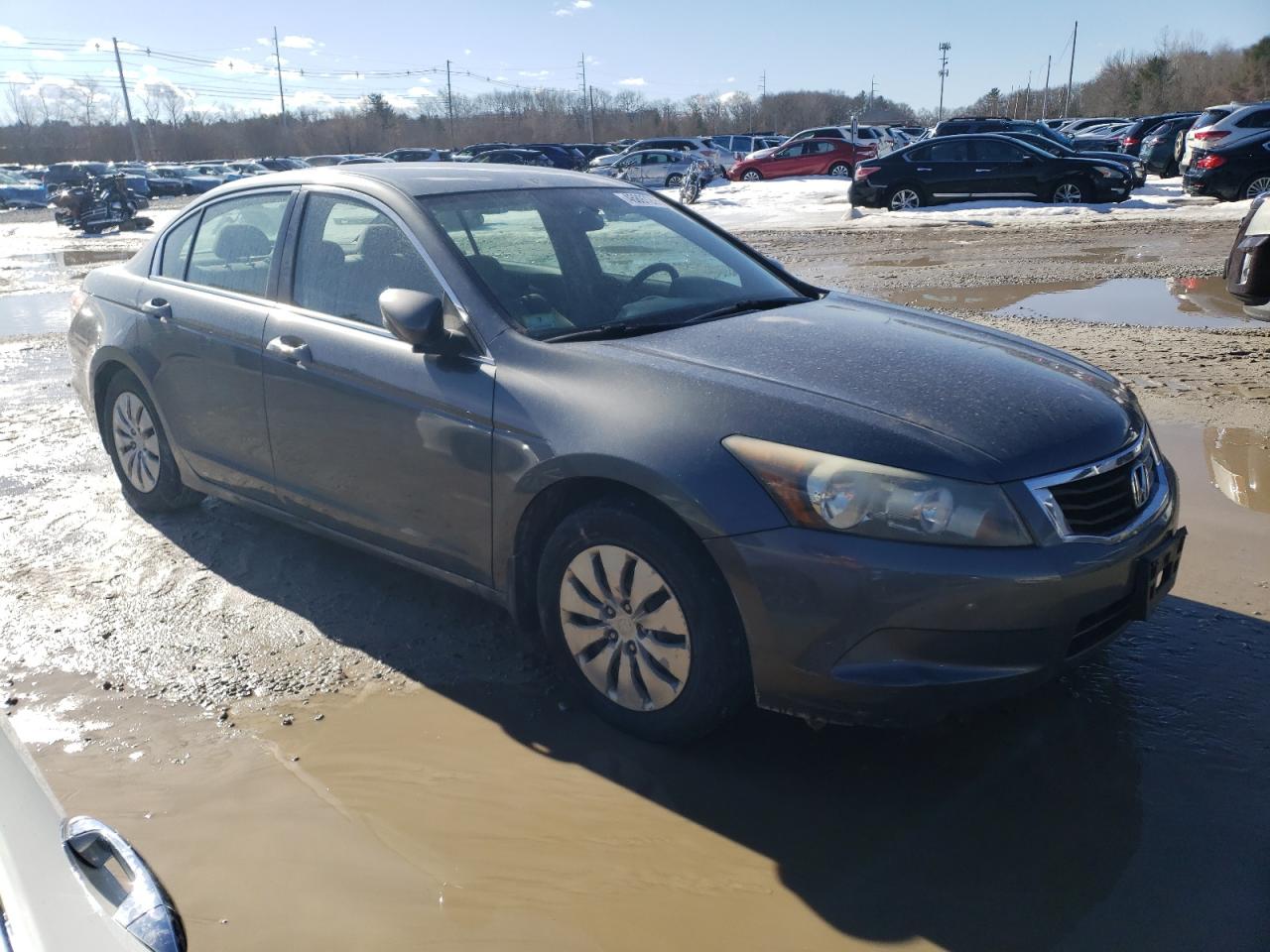 2010 Honda Accord VIN 1HGCP2F39AA022288 Copart auction photo, side / rear end damage thumbnail 4