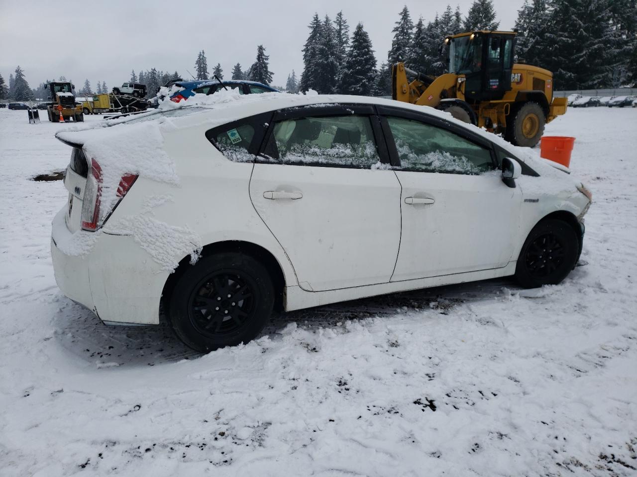 2013 Toyota Prius VIN JTDKN3DU1D5600883 Copart auction photo, front end / rear end damage thumbnail 3