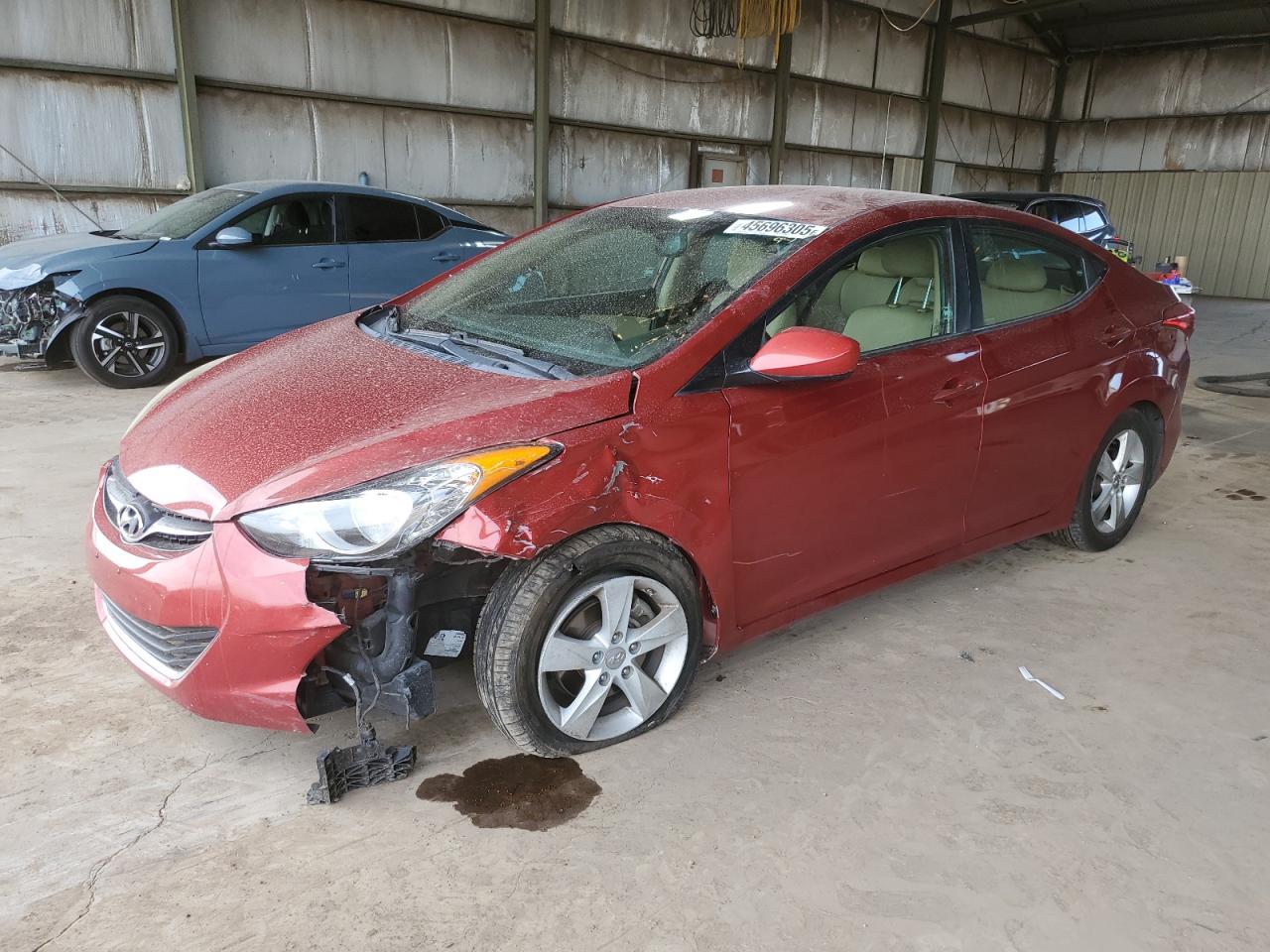 2012 Hyundai Elantra VIN KMHDH4AE1CU464824