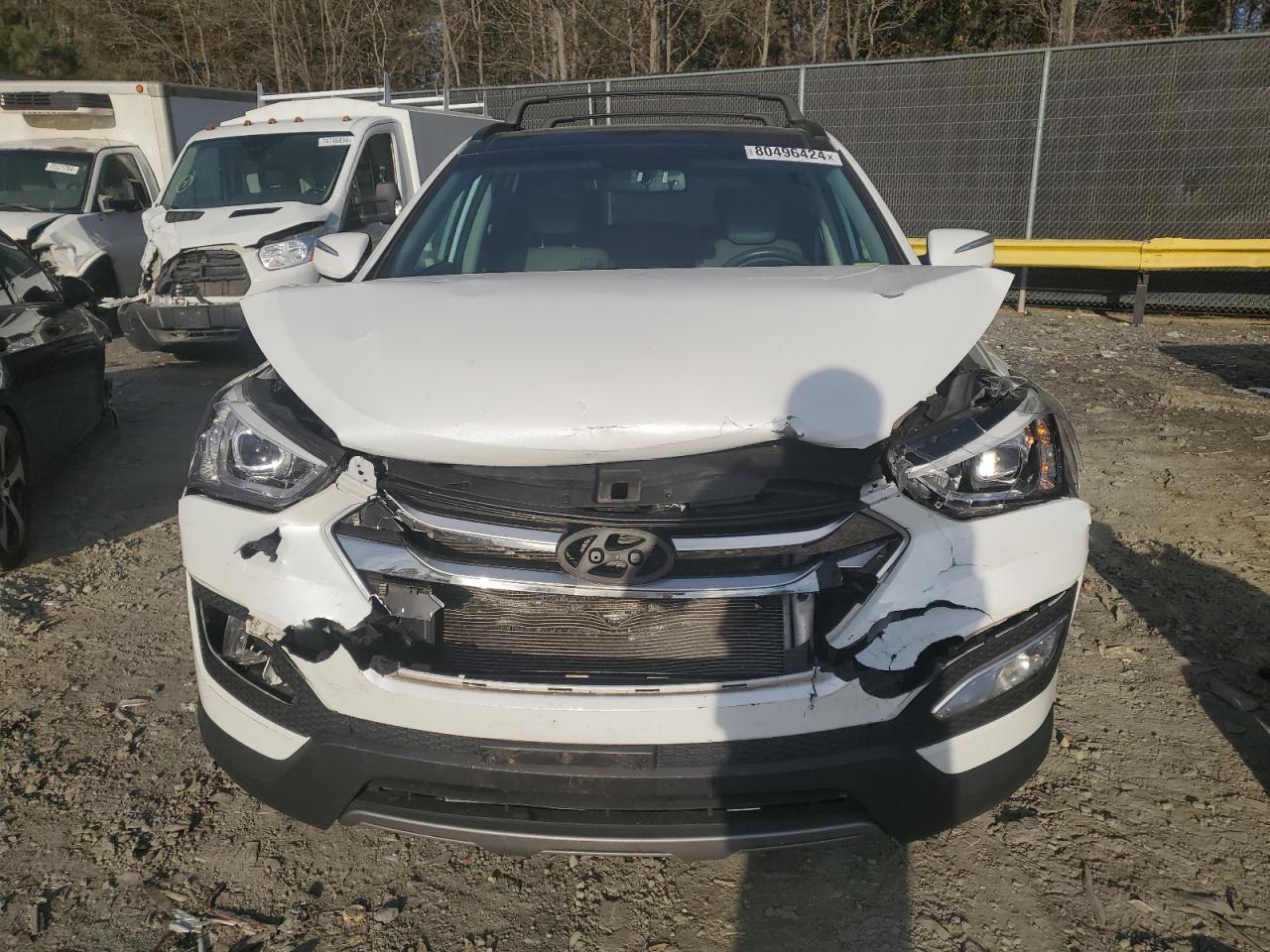 2015 Hyundai Santa Fe VIN 5XYZUDLB5FG284678 Copart auction photo, front end damage thumbnail 5