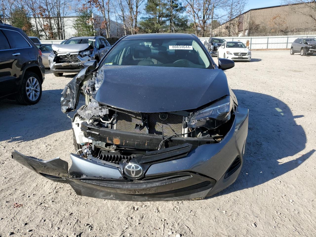 2017 Toyota Corolla VIN 2T1BURHE8HC879198 Copart auction photo, front end damage thumbnail 5