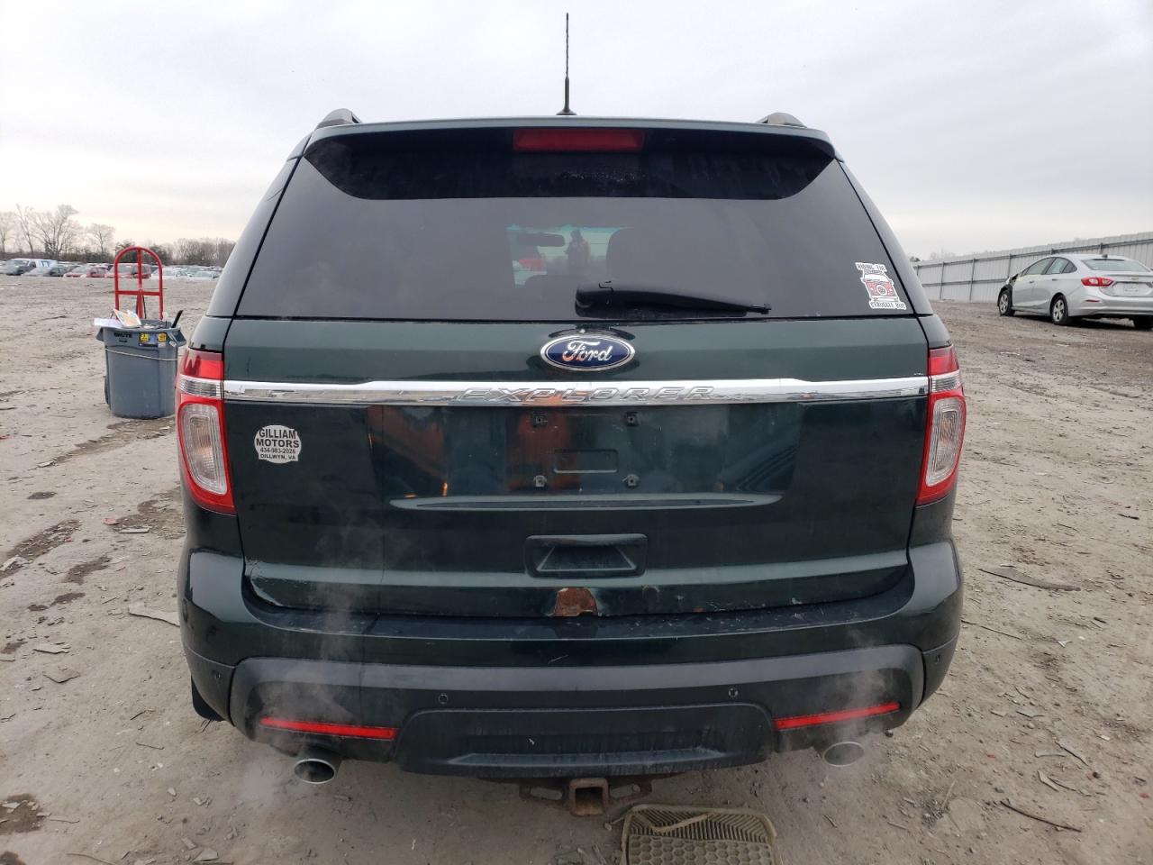 2013 Ford Explorer VIN 1FM5K8D83DGB61739 Copart auction photo, front end / minor dent/scratches damage thumbnail 6