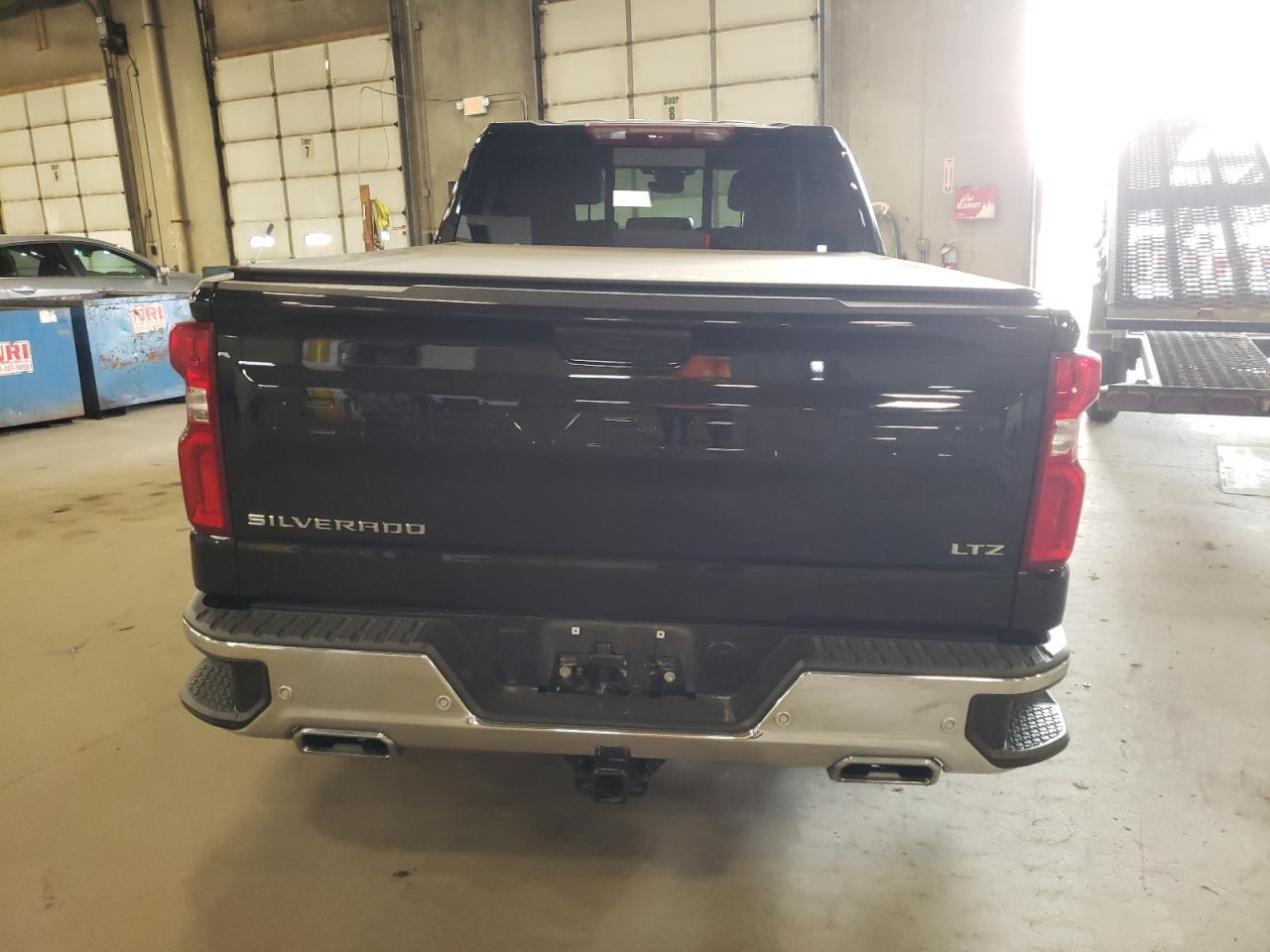 2022 Chevrolet Silverado VIN 1GCUDGEDXNZ644022 Copart auction photo, undercarriage / side damage thumbnail 6