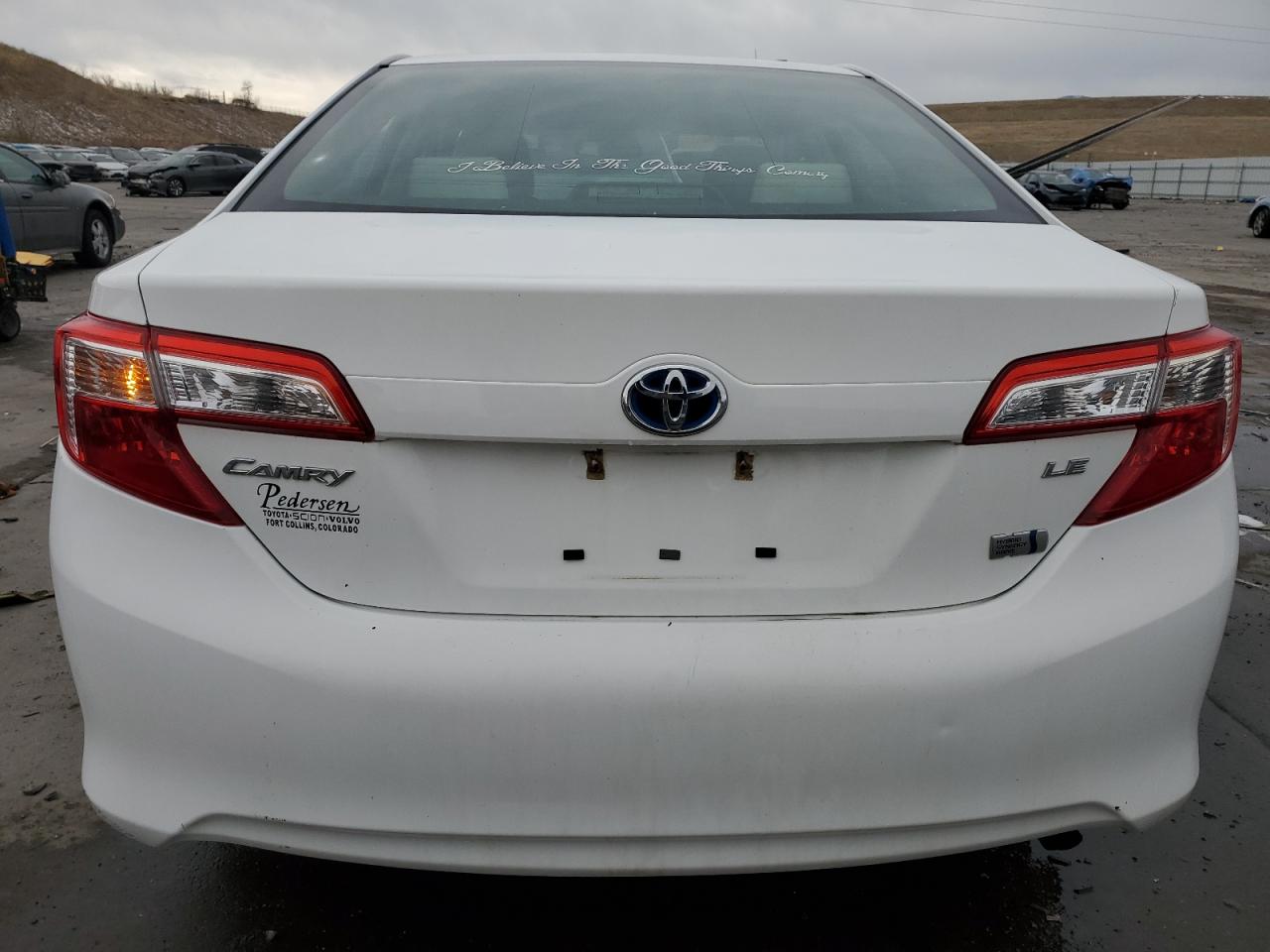2014 Toyota Camry VIN 4T1BD1FK1EU098592 Copart auction photo, side damage thumbnail 6