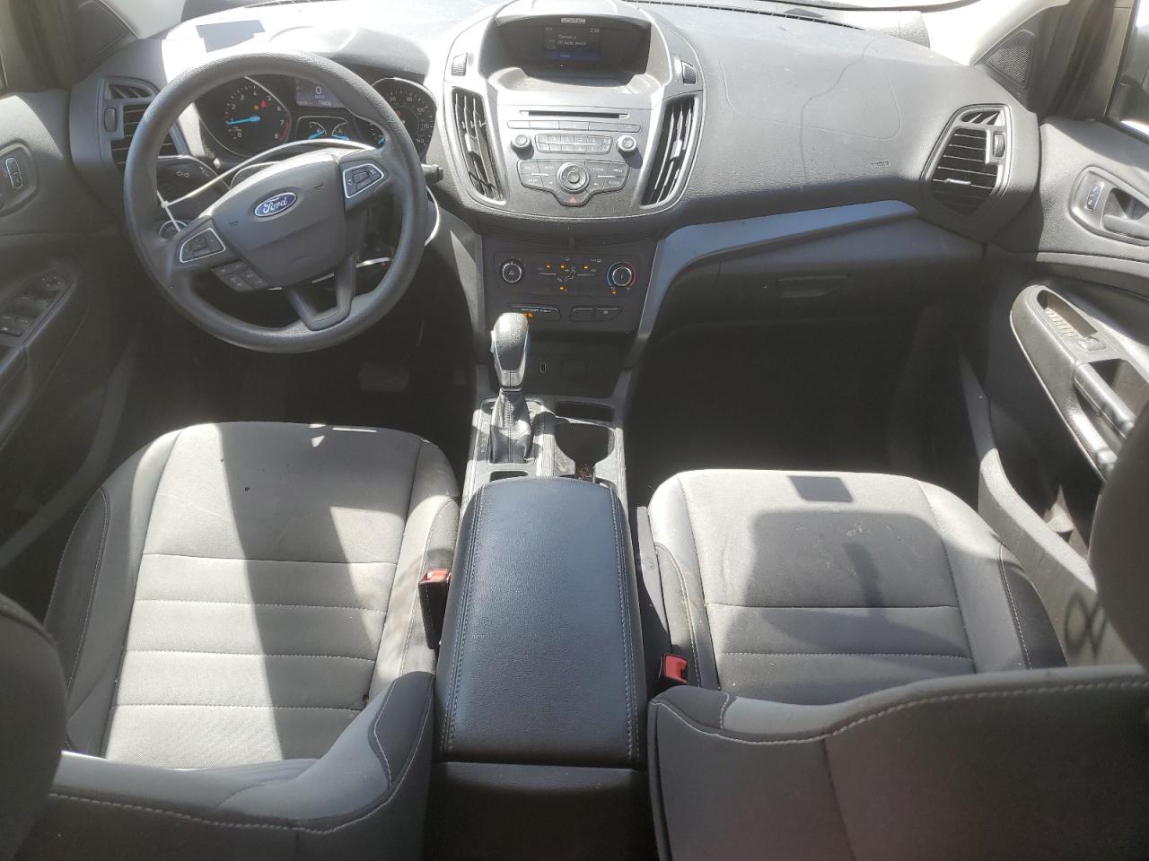 2017 Ford Escape VIN 1FMCU0F78HUE35063 Copart auction photo, rear end / side damage thumbnail 8