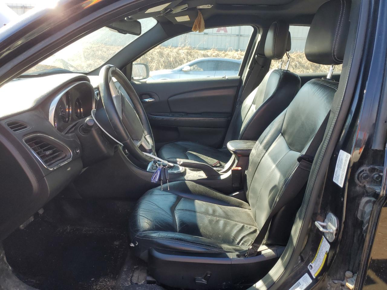 2012 Chrysler 200 VIN 1C3CCBCG1CN266826 Copart auction photo, front end / side damage thumbnail 7