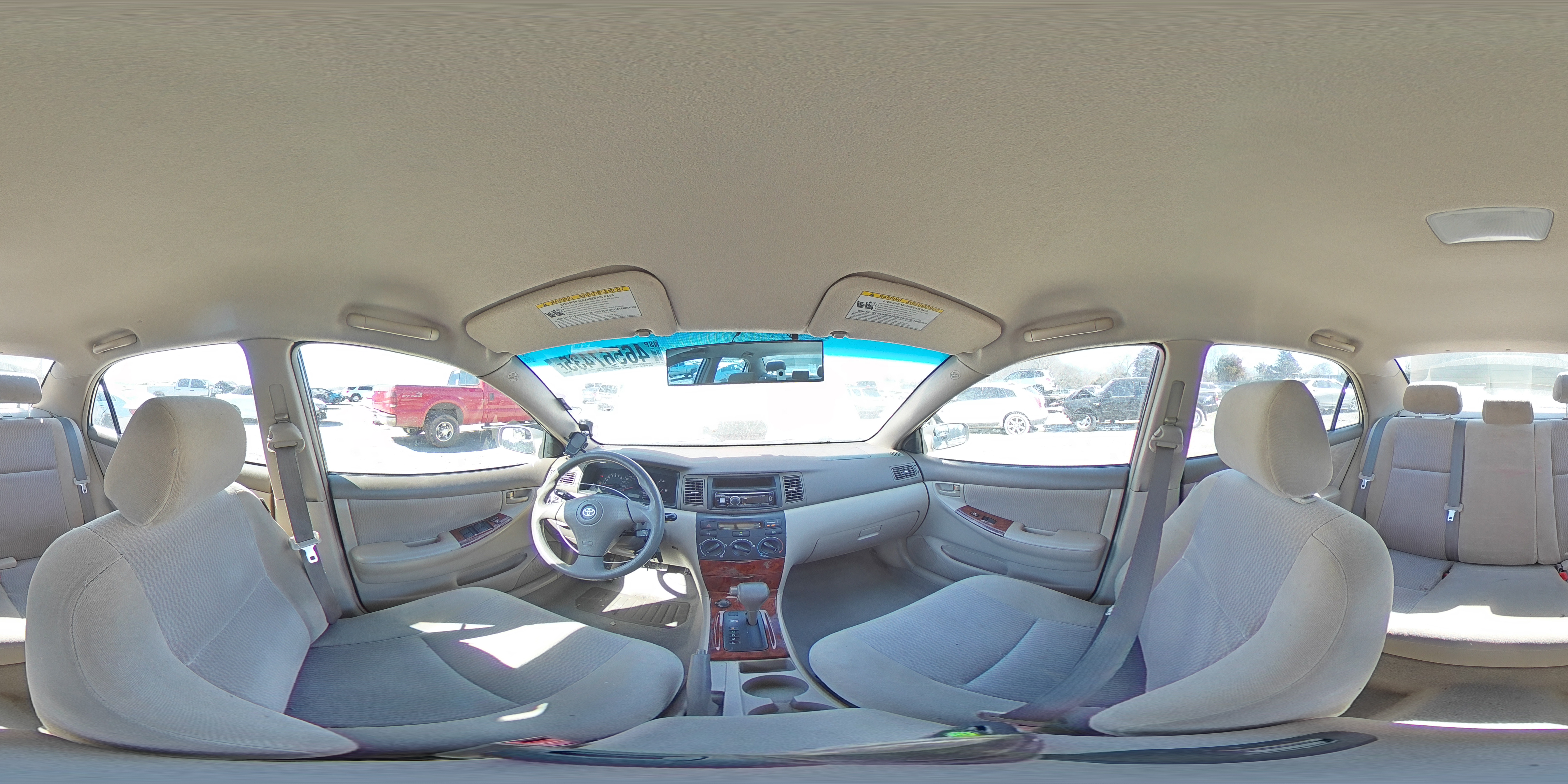 2005 Toyota Corolla VIN 1NXBR30E35Z550557 Copart auction photo, front end damage thumbnail 13