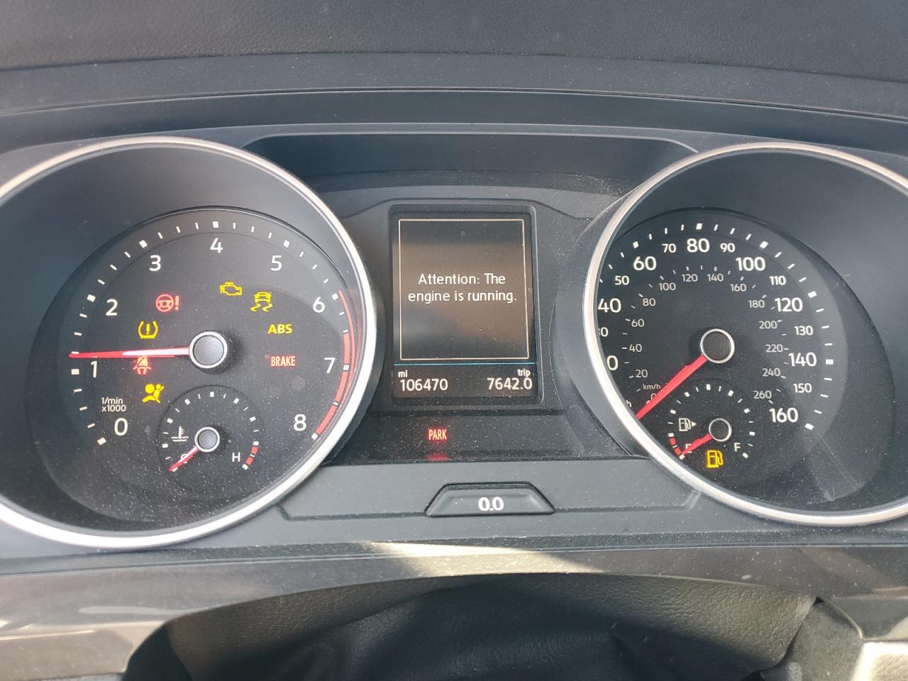 2019 Volkswagen Tiguan VIN 3VV2B7AX8KM139575 Copart auction photo, undercarriage / rear end damage thumbnail 9