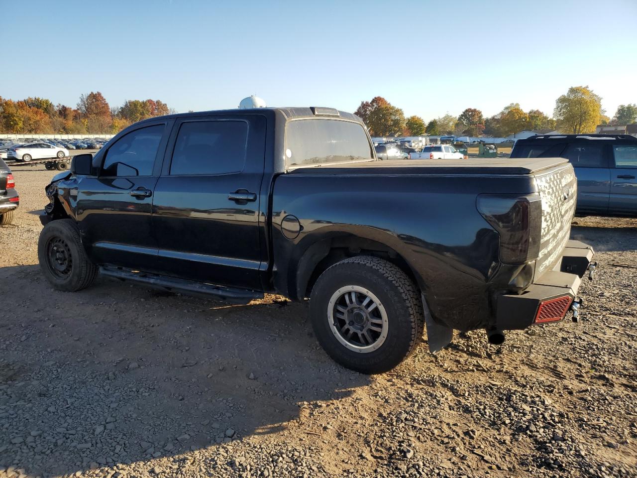 2010 Toyota Tundra VIN 5TFDY5F18AX095696 Copart auction photo, front end / side damage thumbnail 2