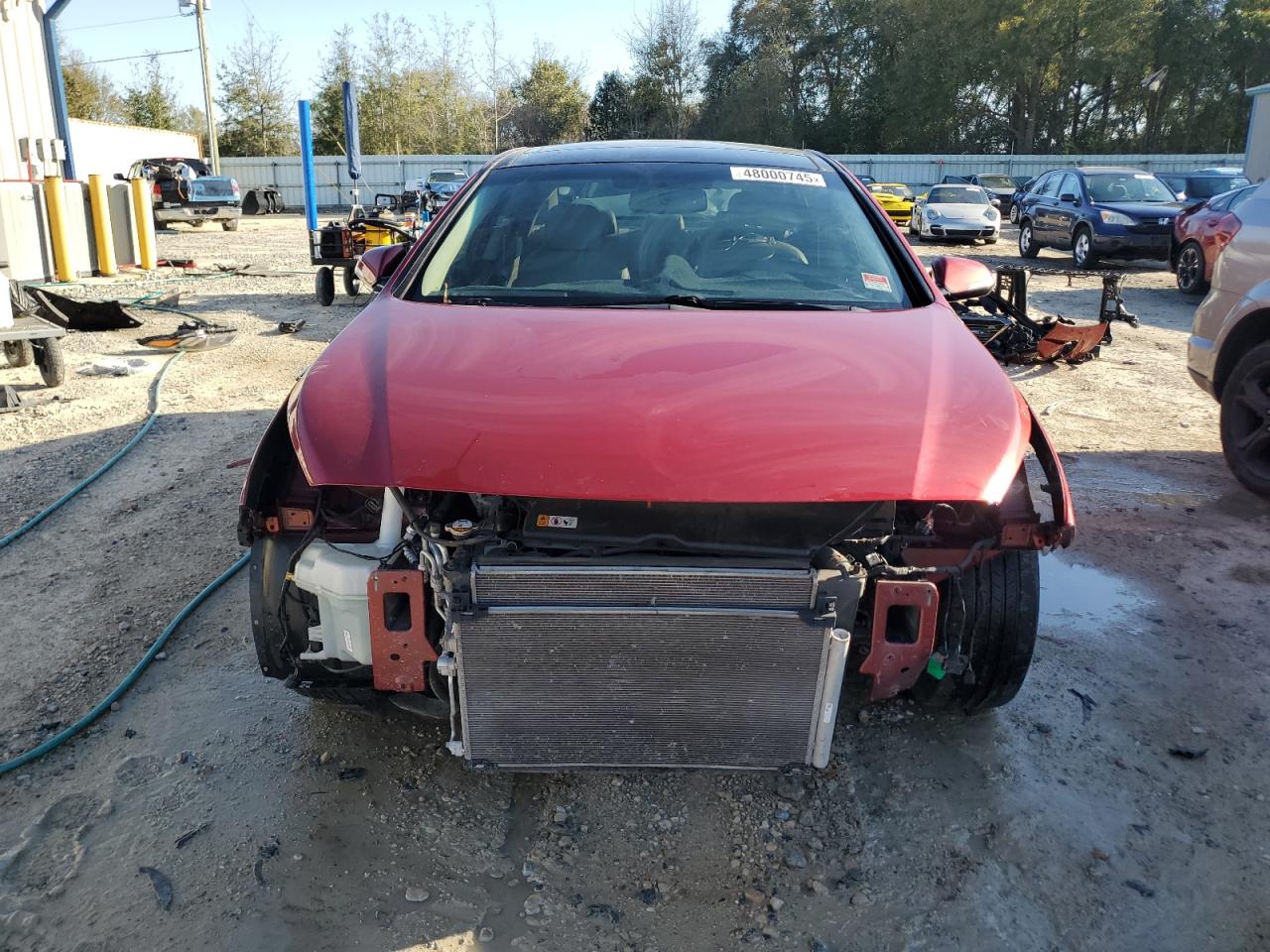 2015 Hyundai Sonata VIN 5NPE34AF4FH010503 Copart auction photo, front end damage thumbnail 5