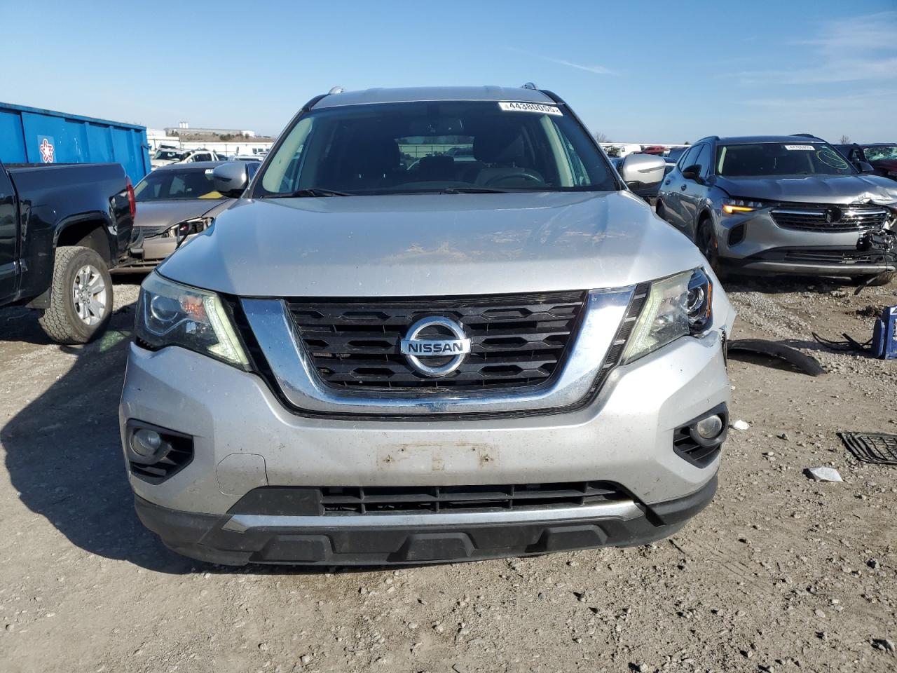 2017 Nissan Pathfinder VIN 5N1DR2MM7HC667749 Copart auction photo, all over damage thumbnail 5
