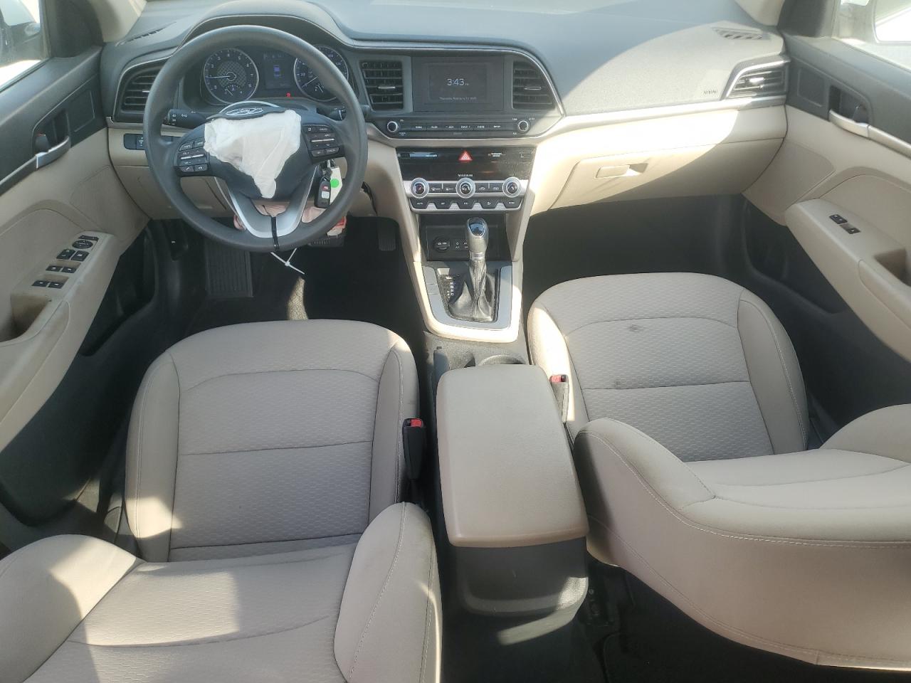 2020 Hyundai Elantra VIN 5NPD74LF9LH589187 Copart auction photo, front end / side damage thumbnail 8