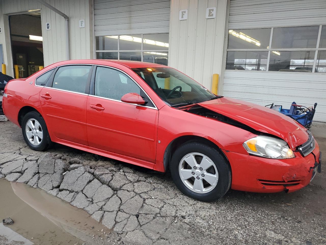 2009 Chevrolet Impala VIN 2G1WT57K391297944 Copart auction photo, front end damage thumbnail 4