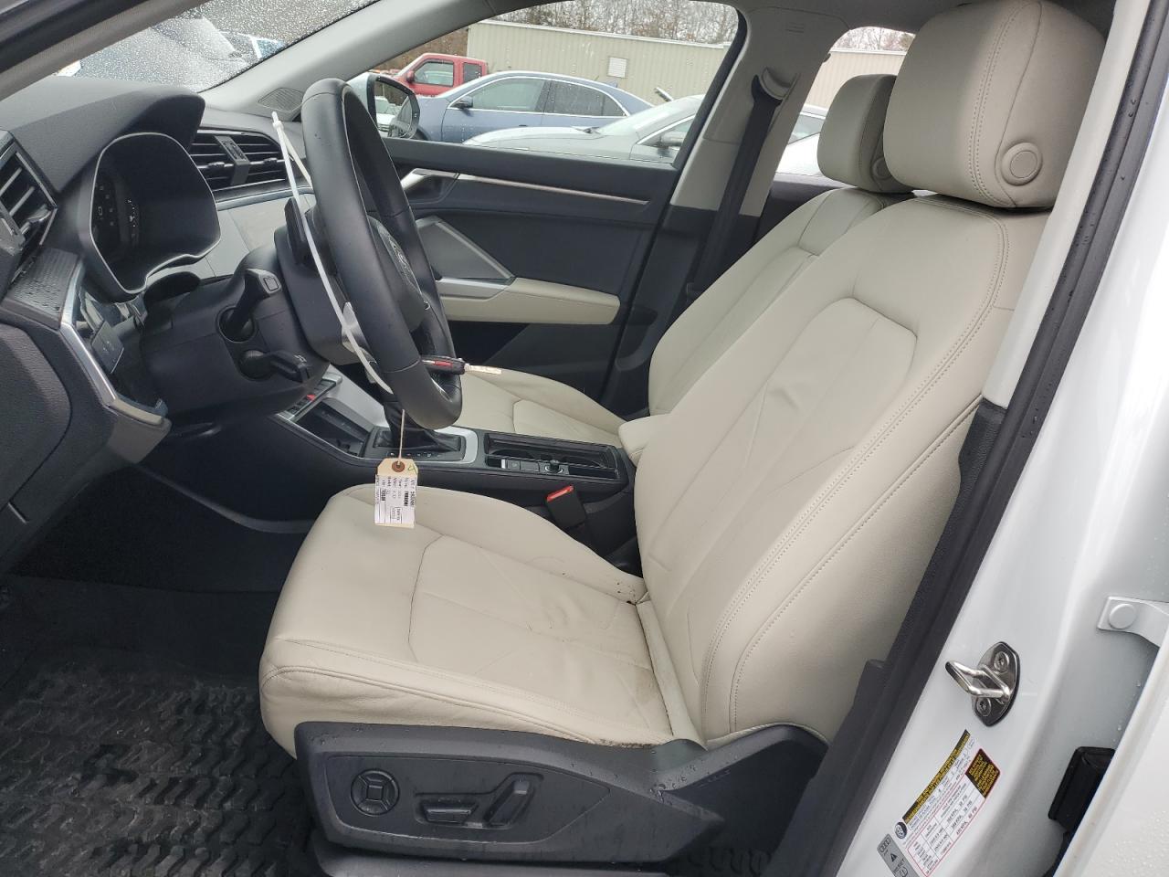 2024 Audi Q3 VIN WA1DECF33R1112539 Copart auction photo, side / top/roof damage thumbnail 7