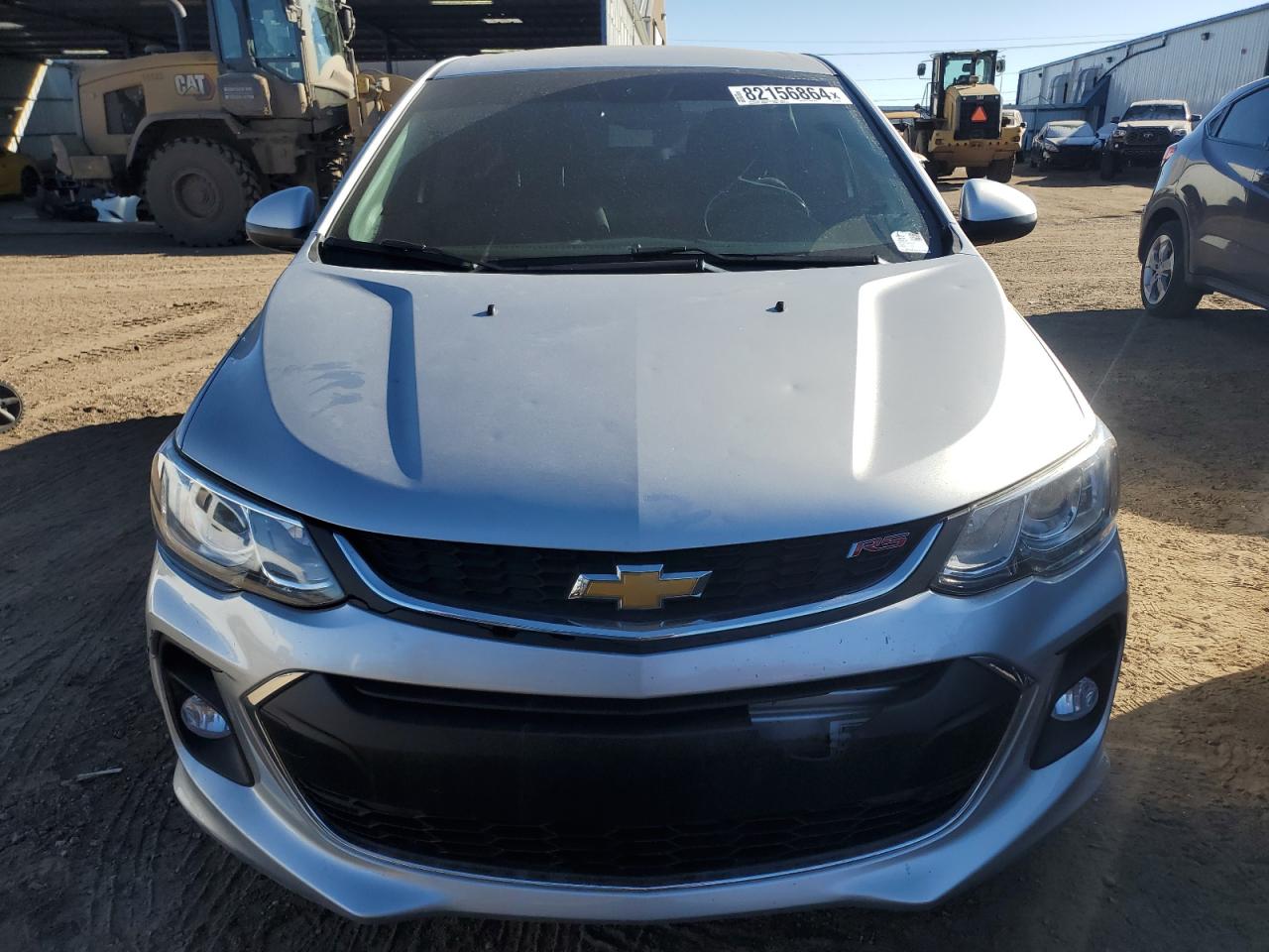 2017 Chevrolet Sonic VIN 1G1JD5SH2H4167160 Copart auction photo, hail damage thumbnail 5