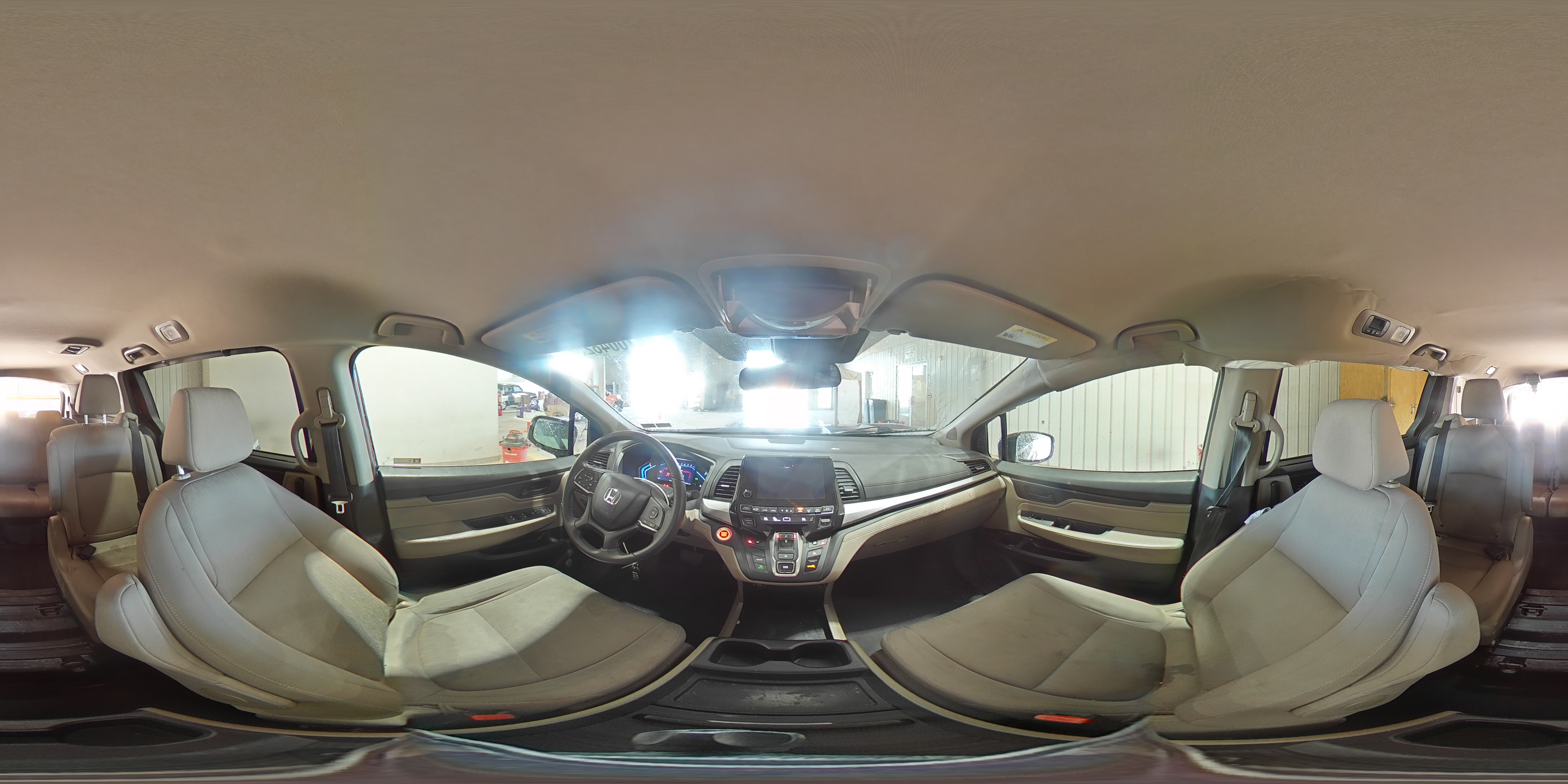 2019 Honda Odyssey VIN 5FNRL6H58KB043054 Copart auction photo, front end / rear end damage thumbnail 16