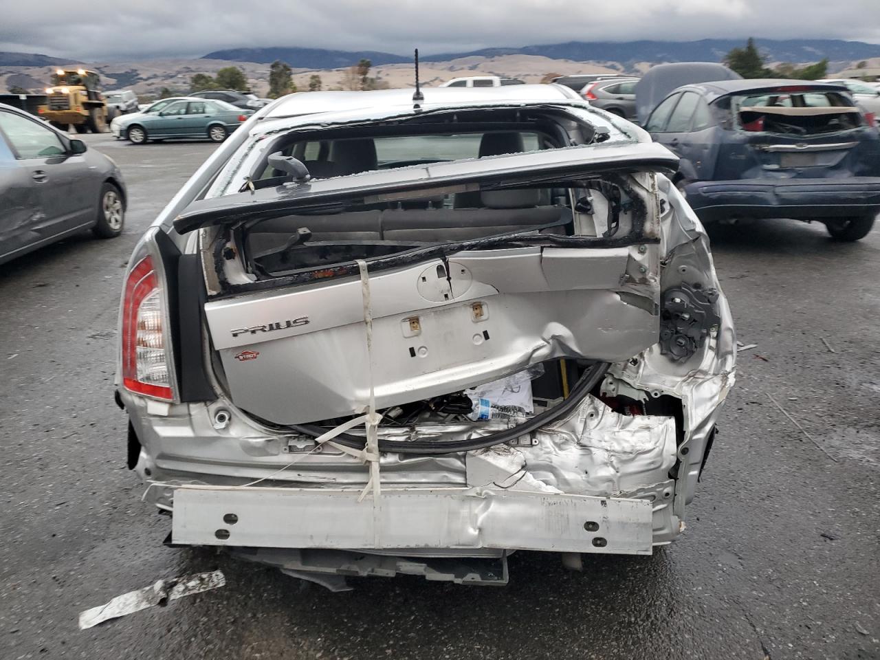 2012 Toyota Prius VIN JTDKN3DU5C5517228 Copart auction photo, all over damage thumbnail 6
