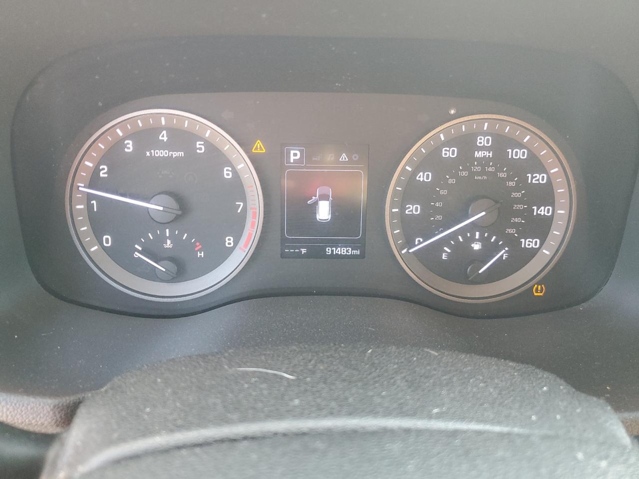 2018 Hyundai Tucson VIN KM8J3CA40JU713601 Copart auction photo, front end damage thumbnail 9