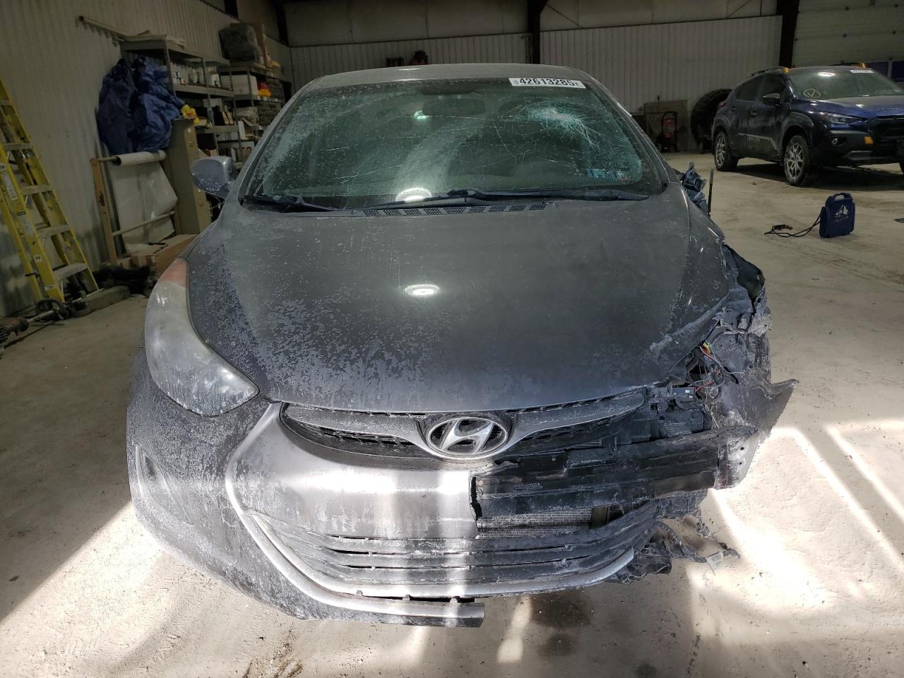 2013 Hyundai Elantra VIN 5NPDH4AE8DH373470 Copart auction photo, front end / rear end damage thumbnail 5