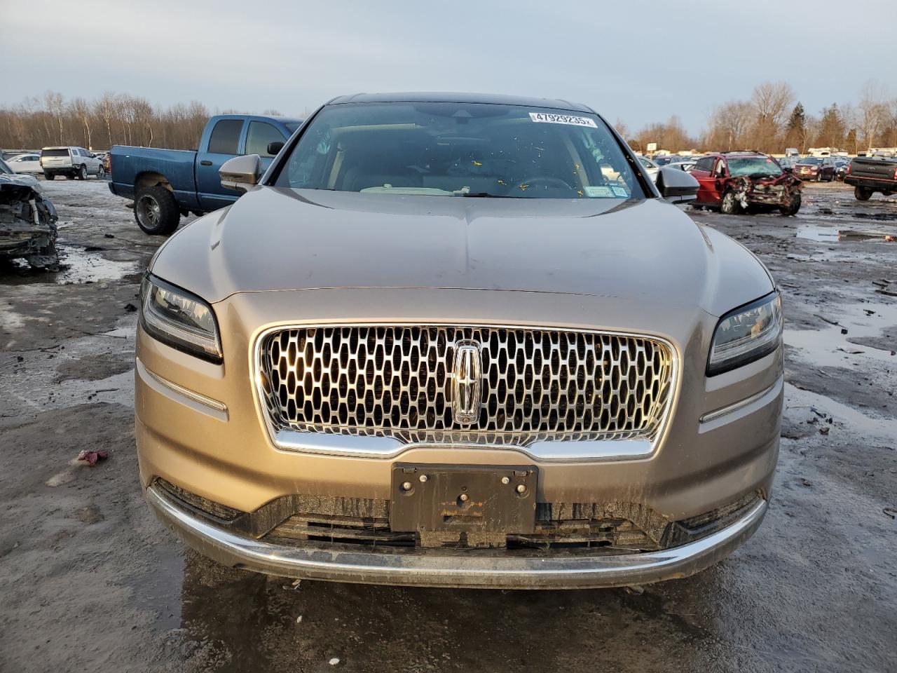 2021 Lincoln Nautilus VIN 2LMPJ8K95MBL02345 Copart auction photo, rear end damage thumbnail 5