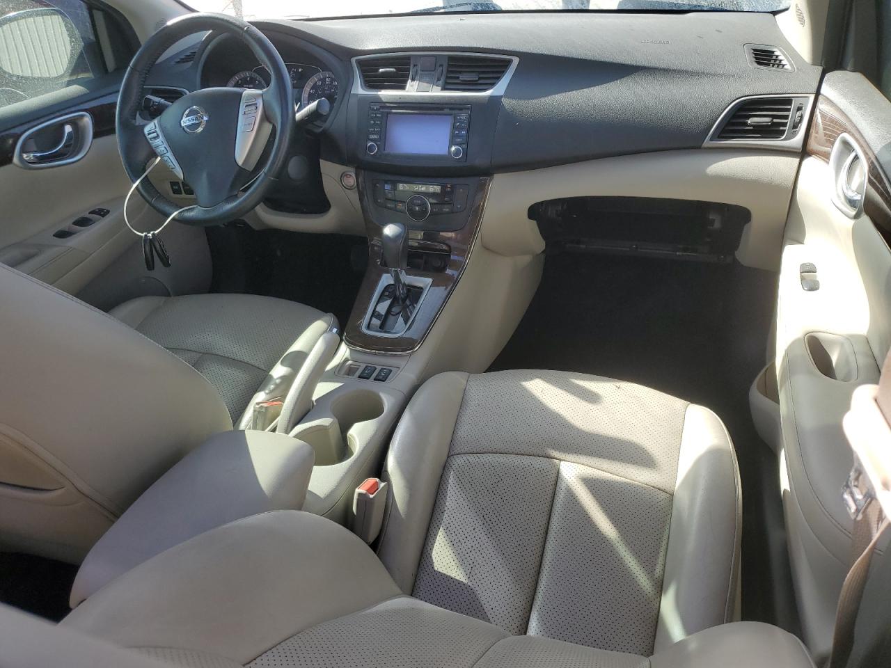 2015 Nissan Sentra VIN 3N1AB7APXFY280319 Copart auction photo, water/flood damage thumbnail 8