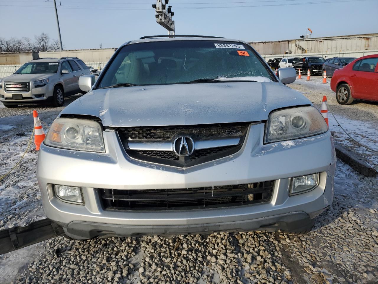 2005 Acura MDX VIN 2HNYD18245H521285 Copart auction photo, all over damage thumbnail 5