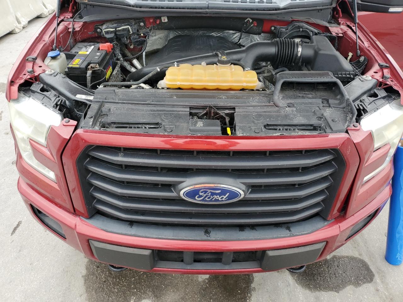 2015 Ford F-150 VIN 1FTEW1EG2FKD07702 Copart auction photo, rear end / minor dent/scratches damage thumbnail 11